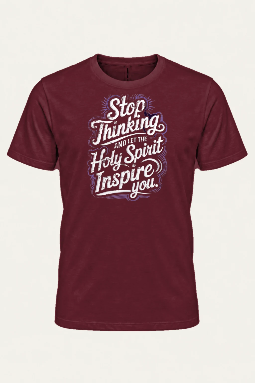 "Let The Spirit Inspire" Heavyweight Unisex Crewneck T-shirt | Gildan 5000