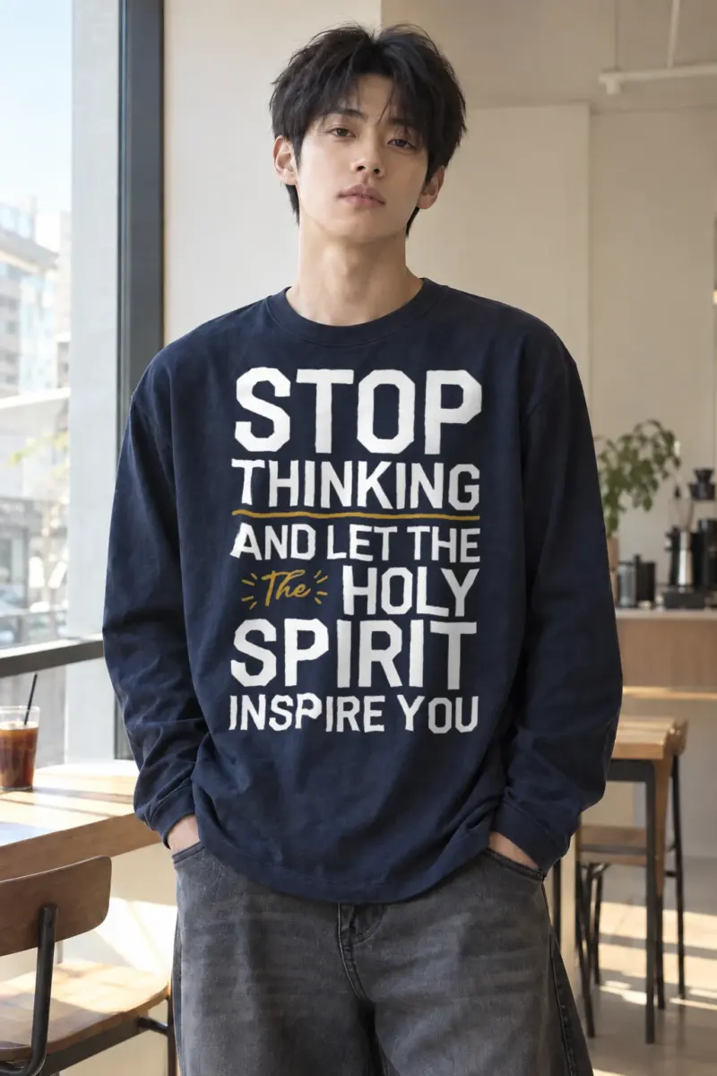 "Let The Spirit Inspire" Unisex Longsleeve T-shirt | Gildan 2400