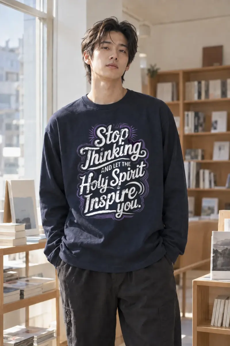 "Let The Spirit Inspire" Unisex Longsleeve T-shirt | Gildan 2400