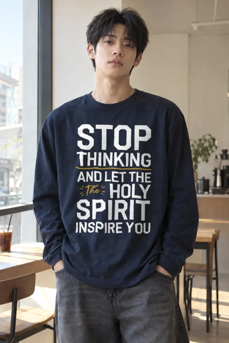 "Let The Spirit Inspire" Unisex Longsleeve T-shirt | Gildan 2400