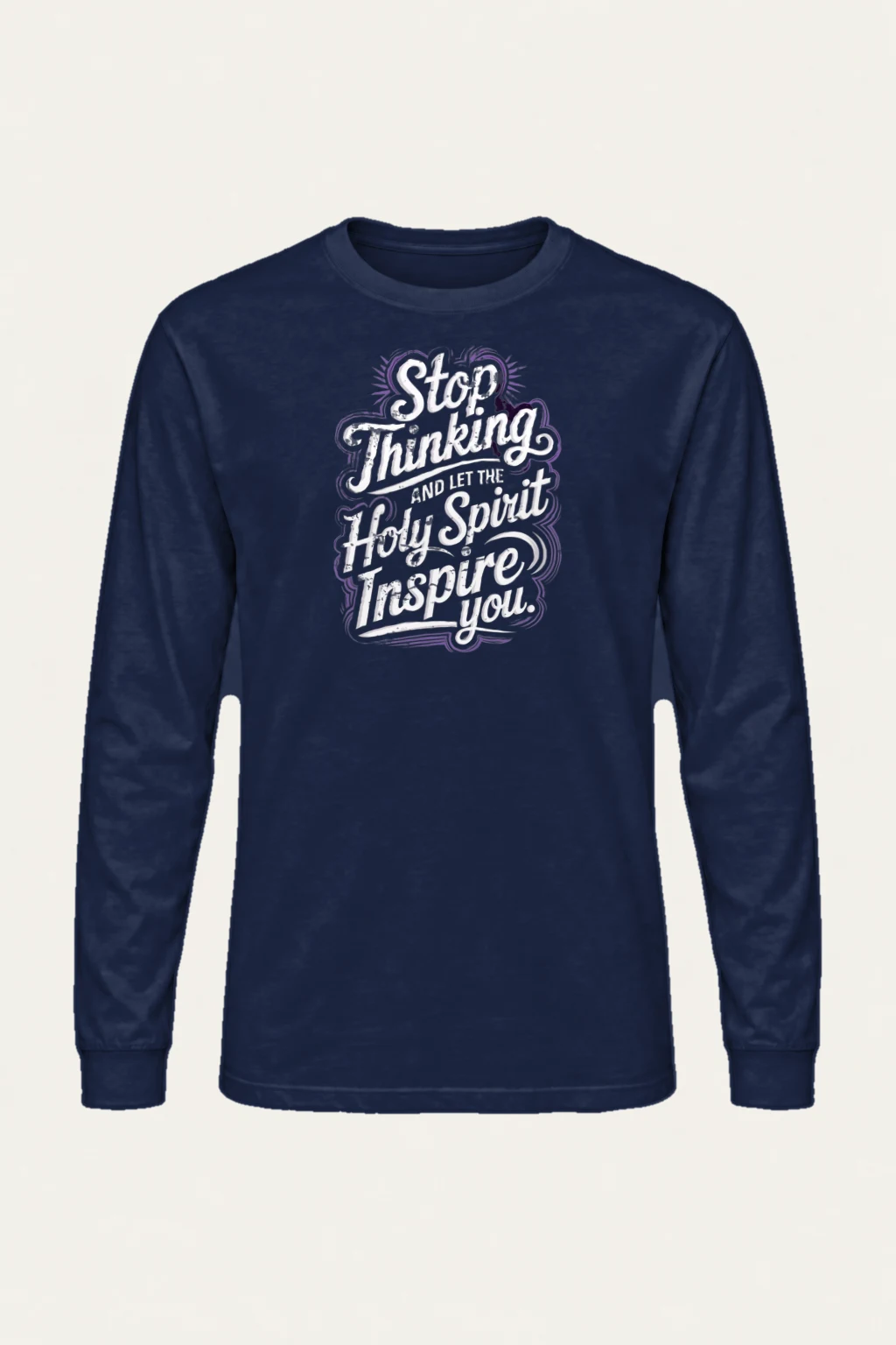 "Let The Spirit Inspire" Unisex Longsleeve T-shirt | Gildan 2400