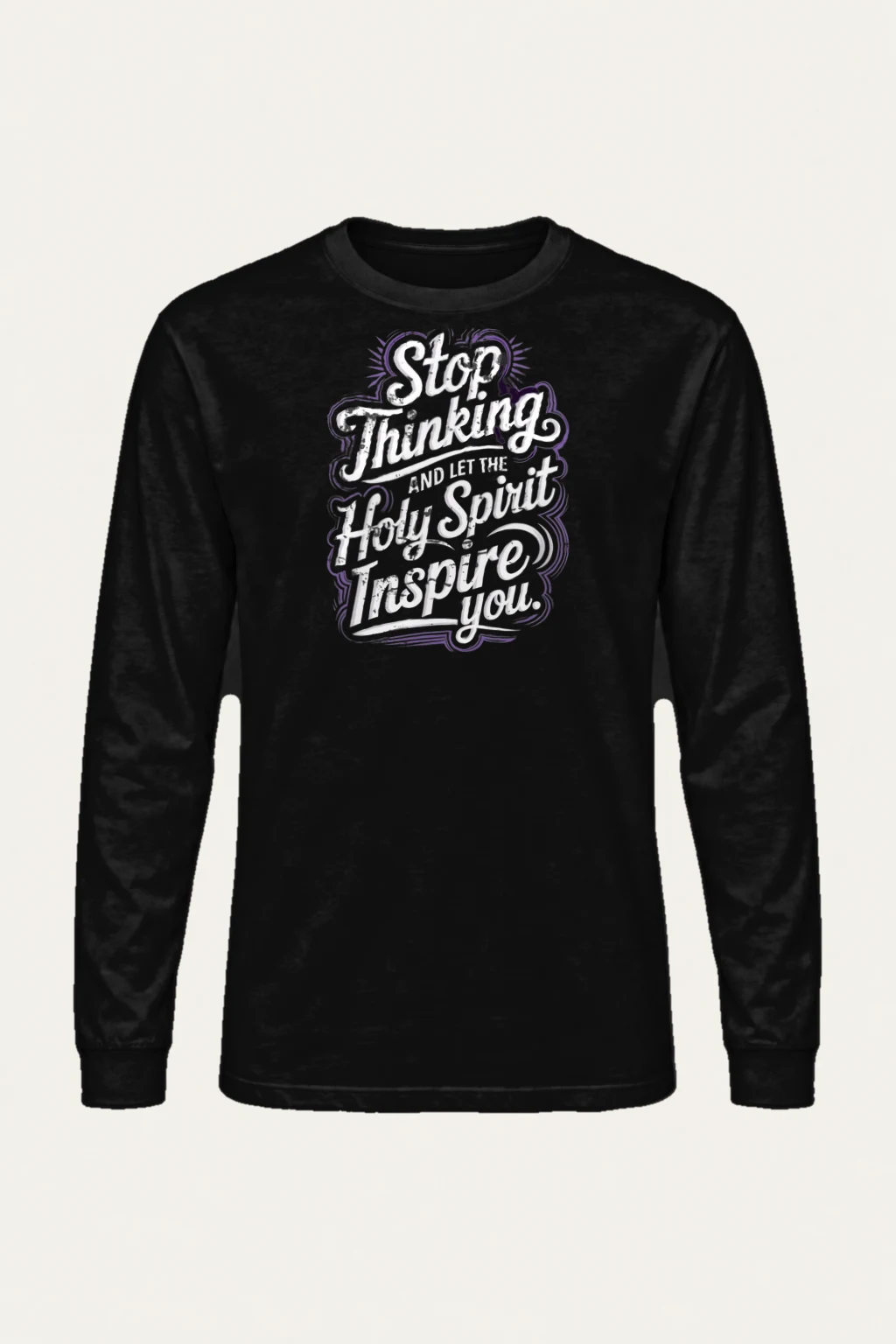 "Let The Spirit Inspire" Unisex Longsleeve T-shirt | Gildan 2400