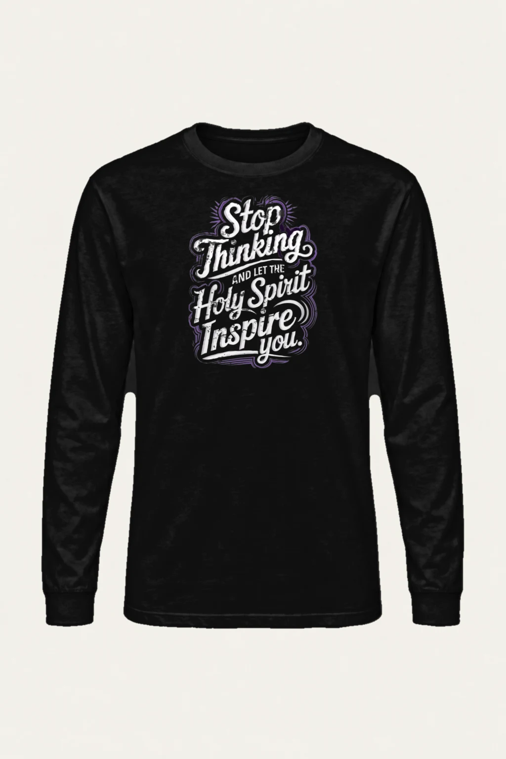 "Let The Spirit Inspire" Unisex Longsleeve T-shirt | Gildan 2400