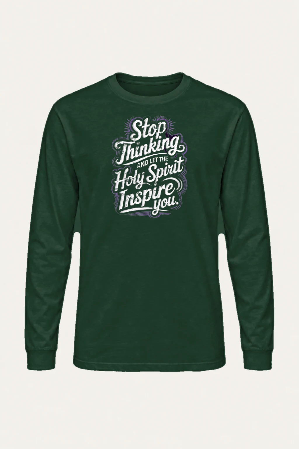 "Let The Spirit Inspire" Unisex Longsleeve T-shirt | Gildan 2400