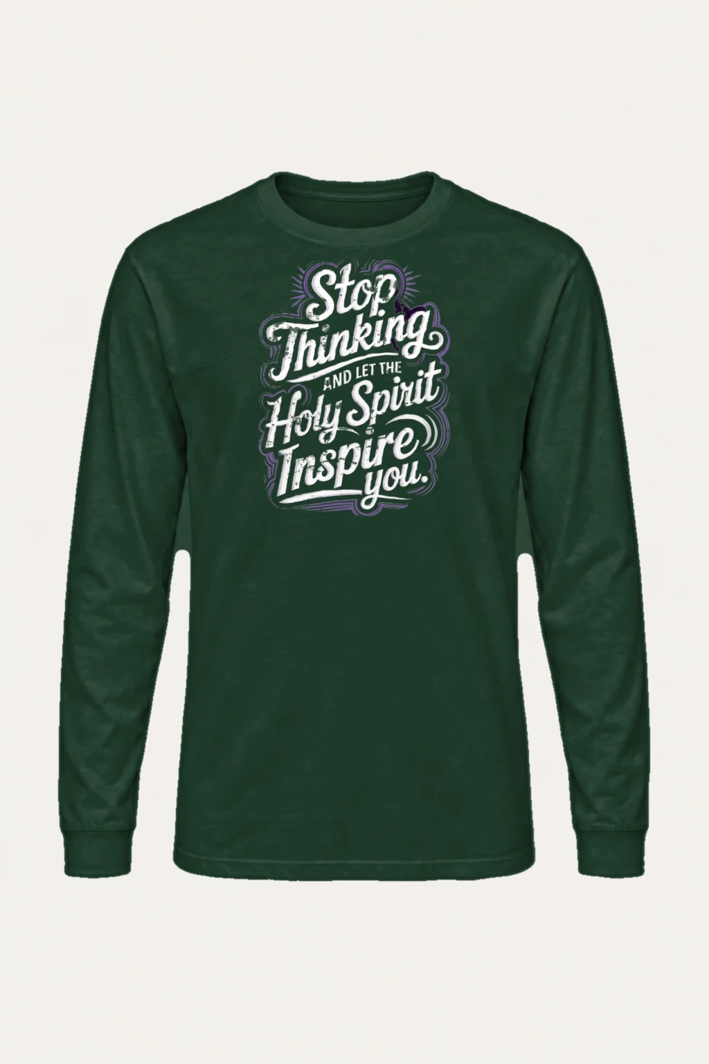 "Let The Spirit Inspire" Unisex Longsleeve T-shirt | Gildan 2400