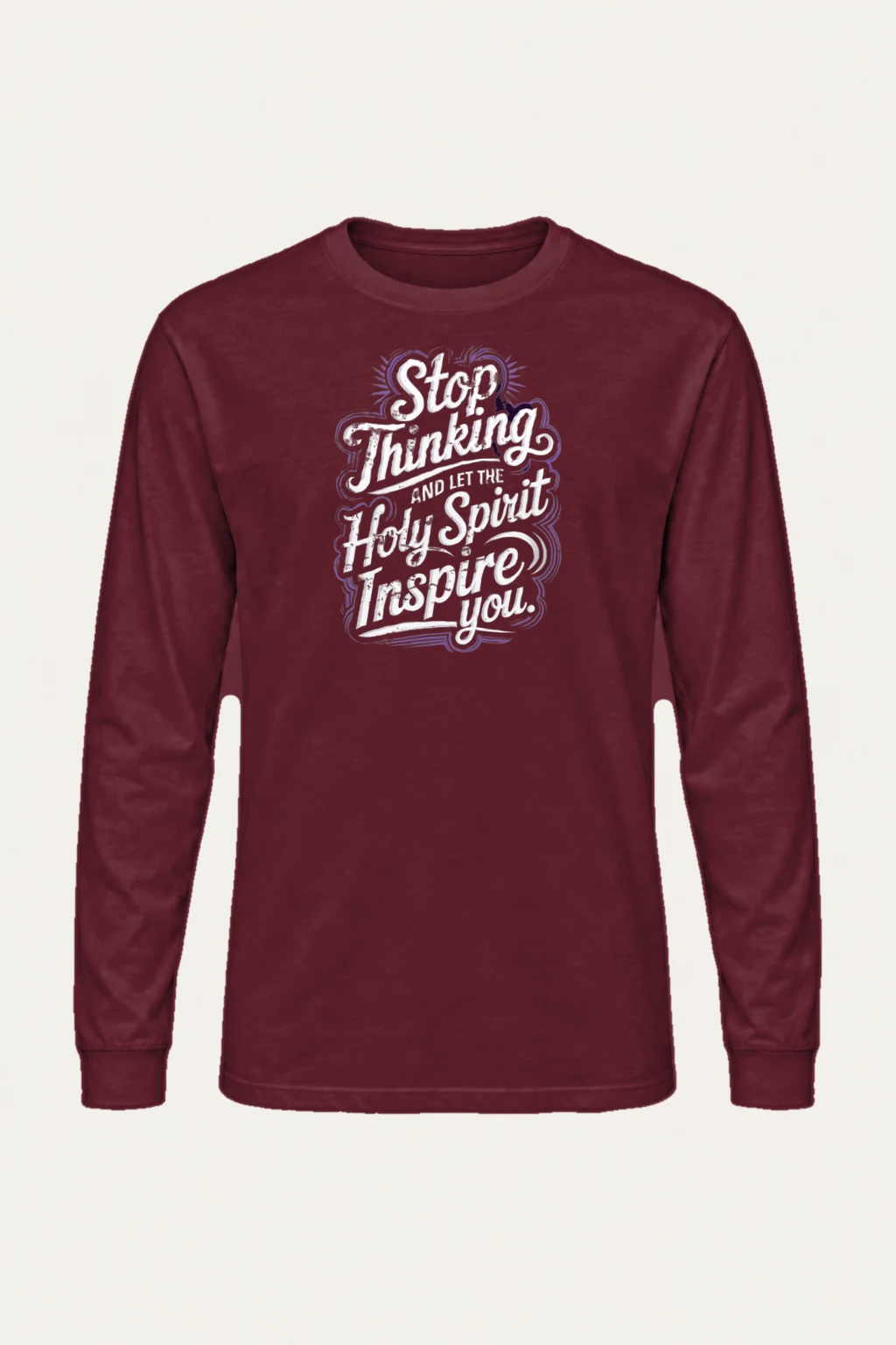 "Let The Spirit Inspire" Unisex Longsleeve T-shirt | Gildan 2400