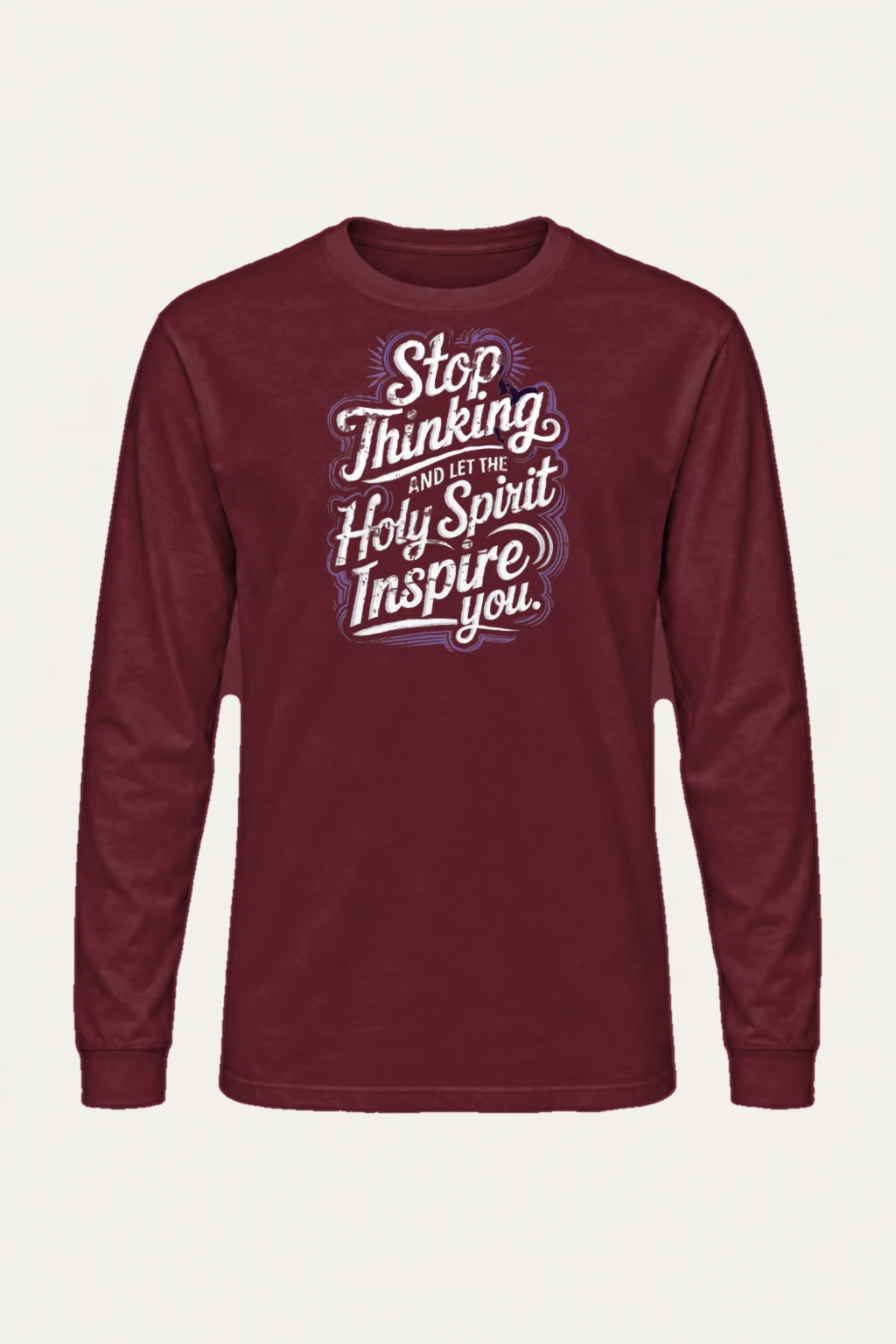 "Let The Spirit Inspire" Unisex Longsleeve T-shirt | Gildan 2400