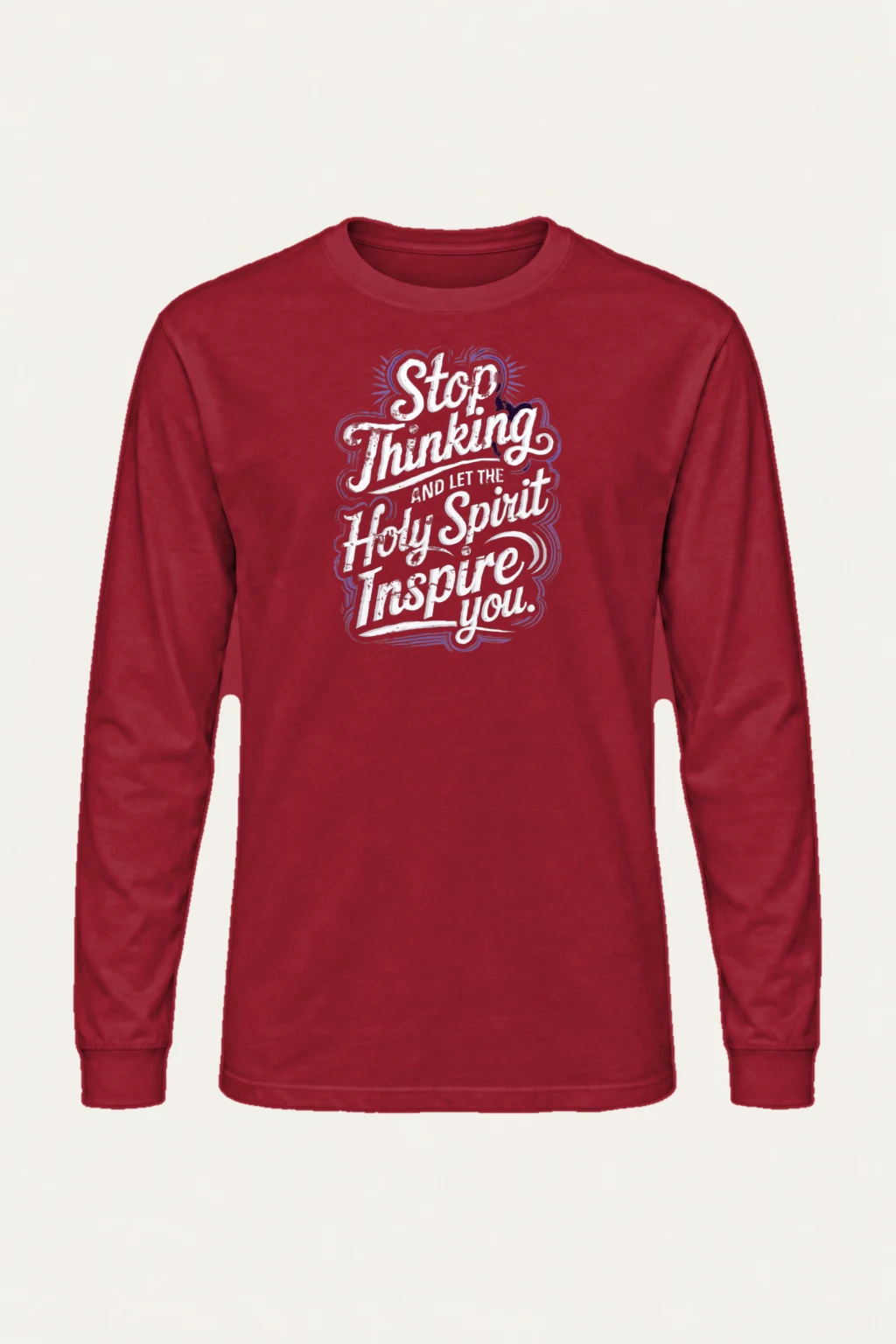 "Let The Spirit Inspire" Unisex Longsleeve T-shirt | Gildan 2400