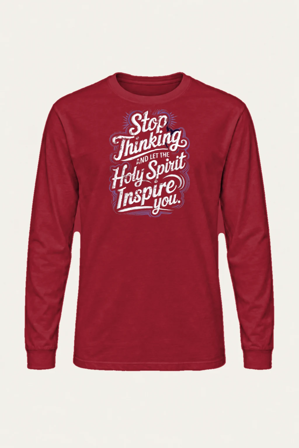 "Let The Spirit Inspire" Unisex Longsleeve T-shirt | Gildan 2400