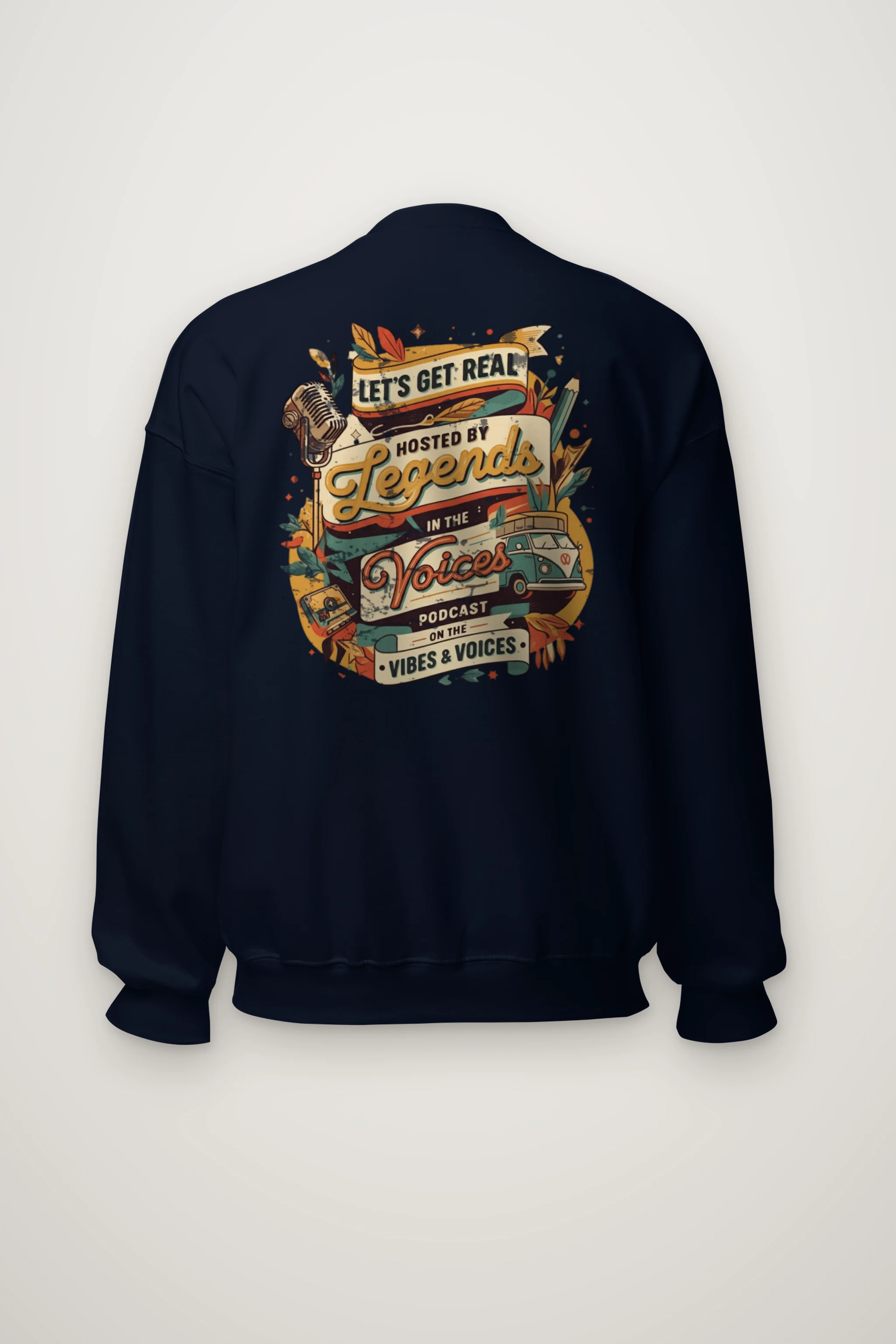 "Let’s Get Real" Heavy Blend Unisex Crewneck Sweatshirt