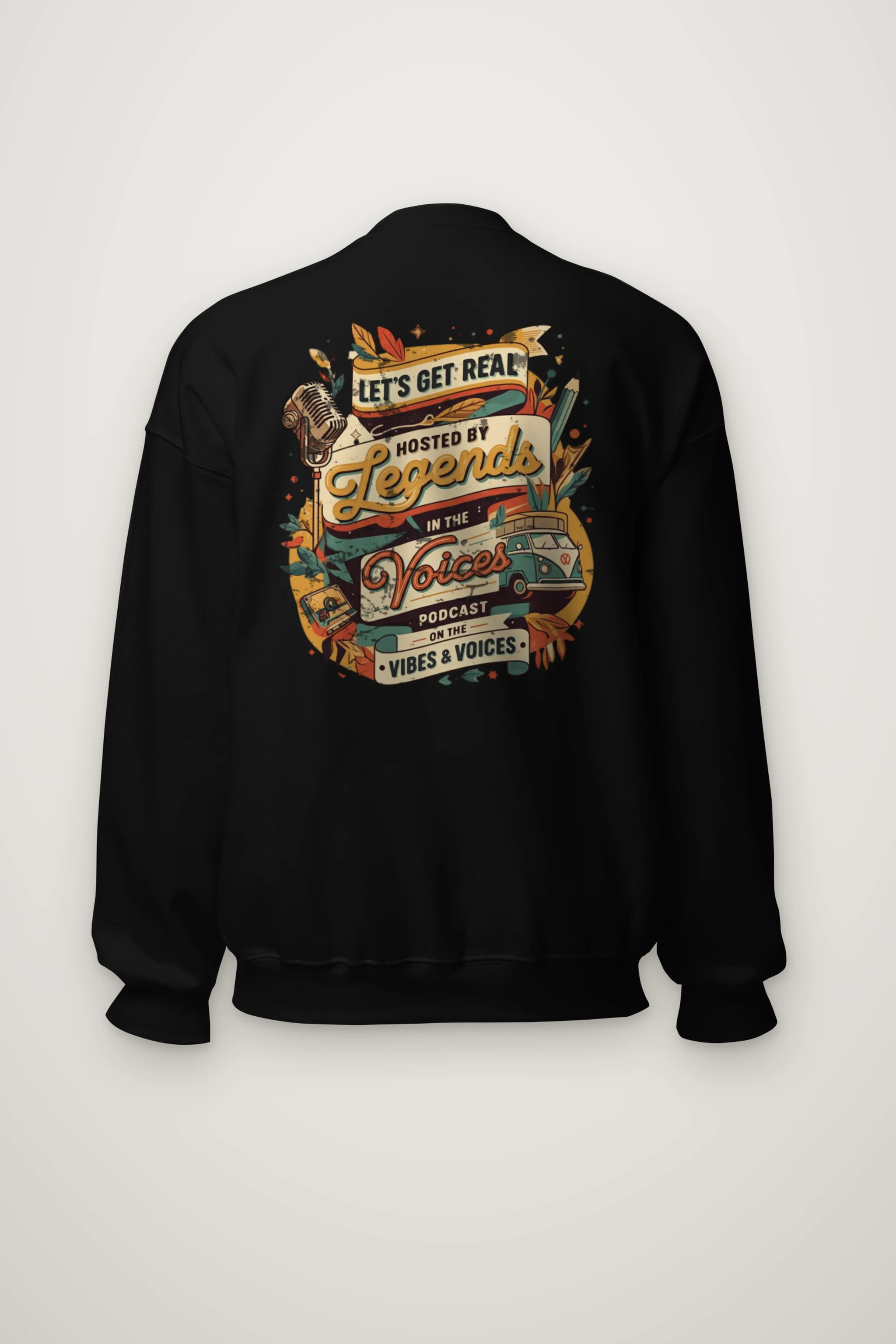 "Let’s Get Real" Heavy Blend Unisex Crewneck Sweatshirt