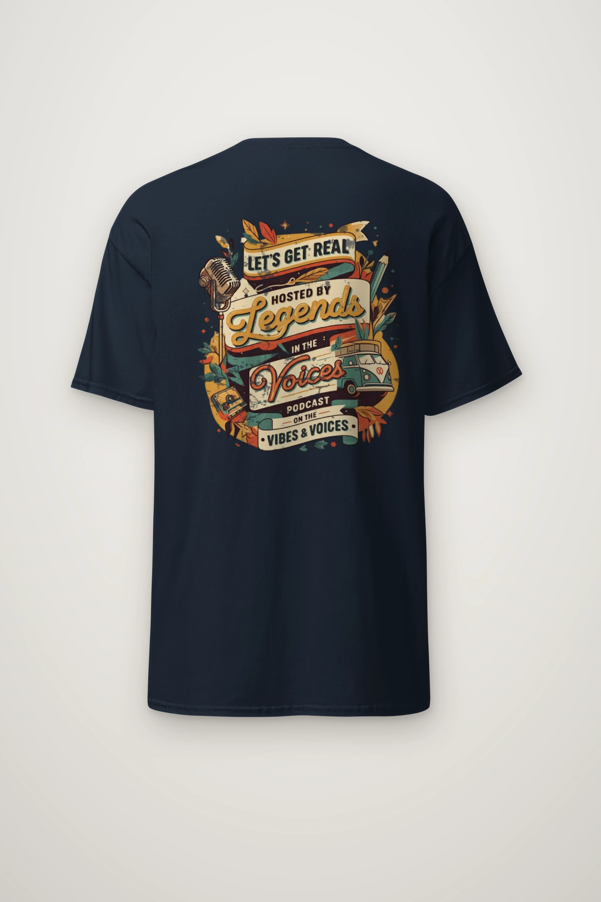 "Let’s Get Real" Heavyweight Unisex Crewneck T-shirt
