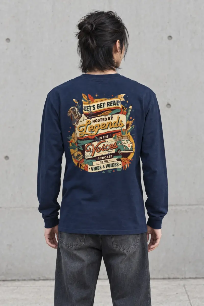 "Let's Get Real" Unisex Longsleeve T-shirt