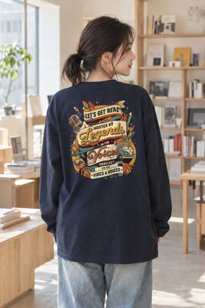 “Let’s Get Real” Unisex Longsleeve T-shirt | Gildan 2400