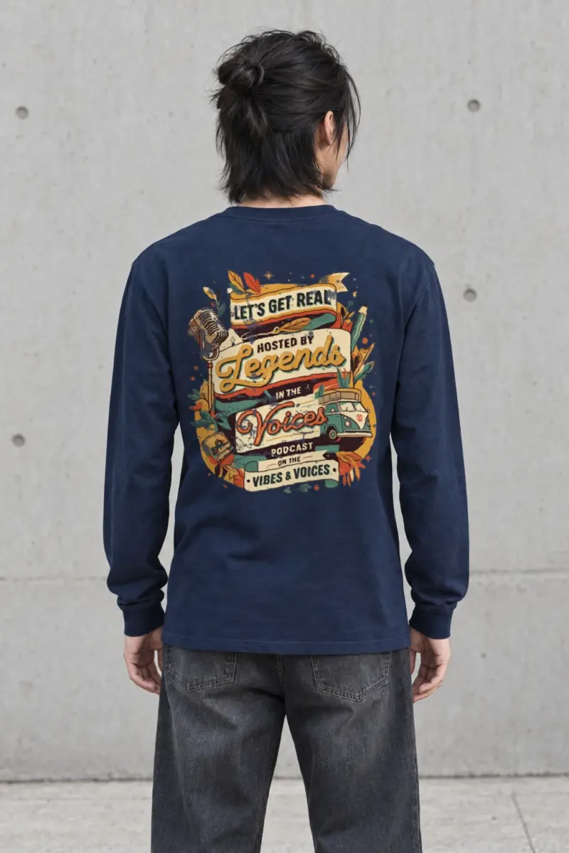 "Let's Get Real" Unisex Longsleeve T-shirt | Gildan 2400