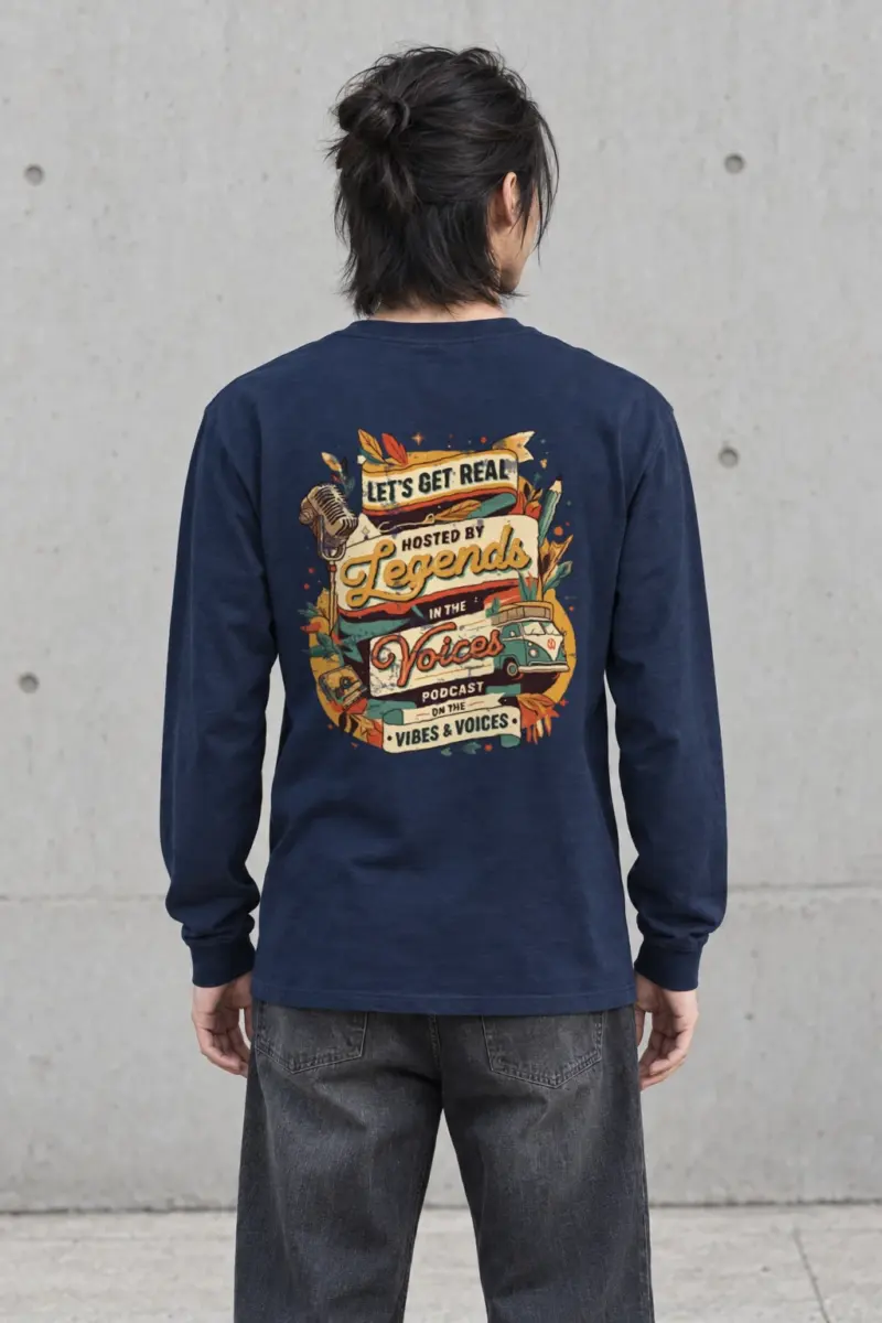 "Let's Get Real" Unisex Longsleeve T-shirt