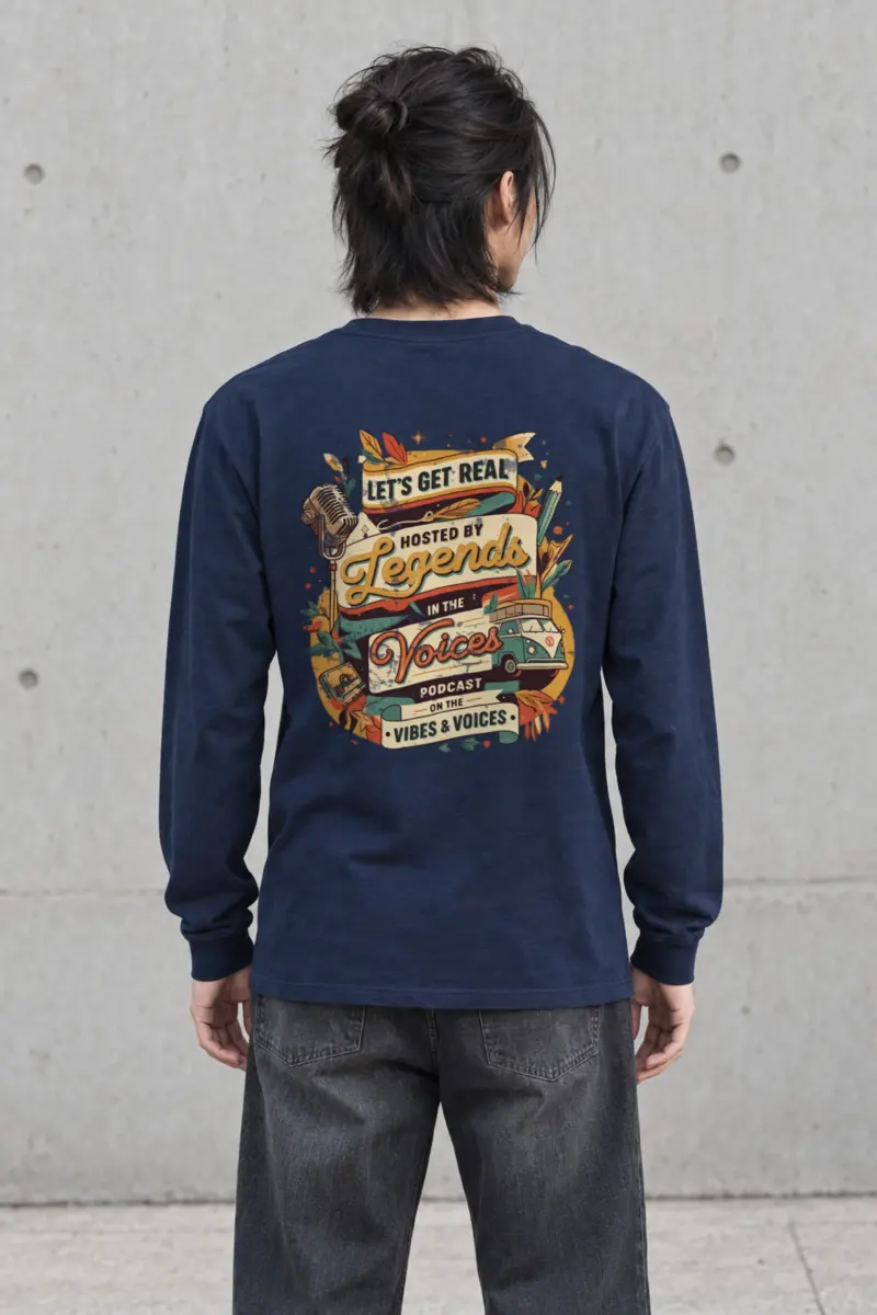 "Let's Get Real" Unisex Longsleeve T-shirt