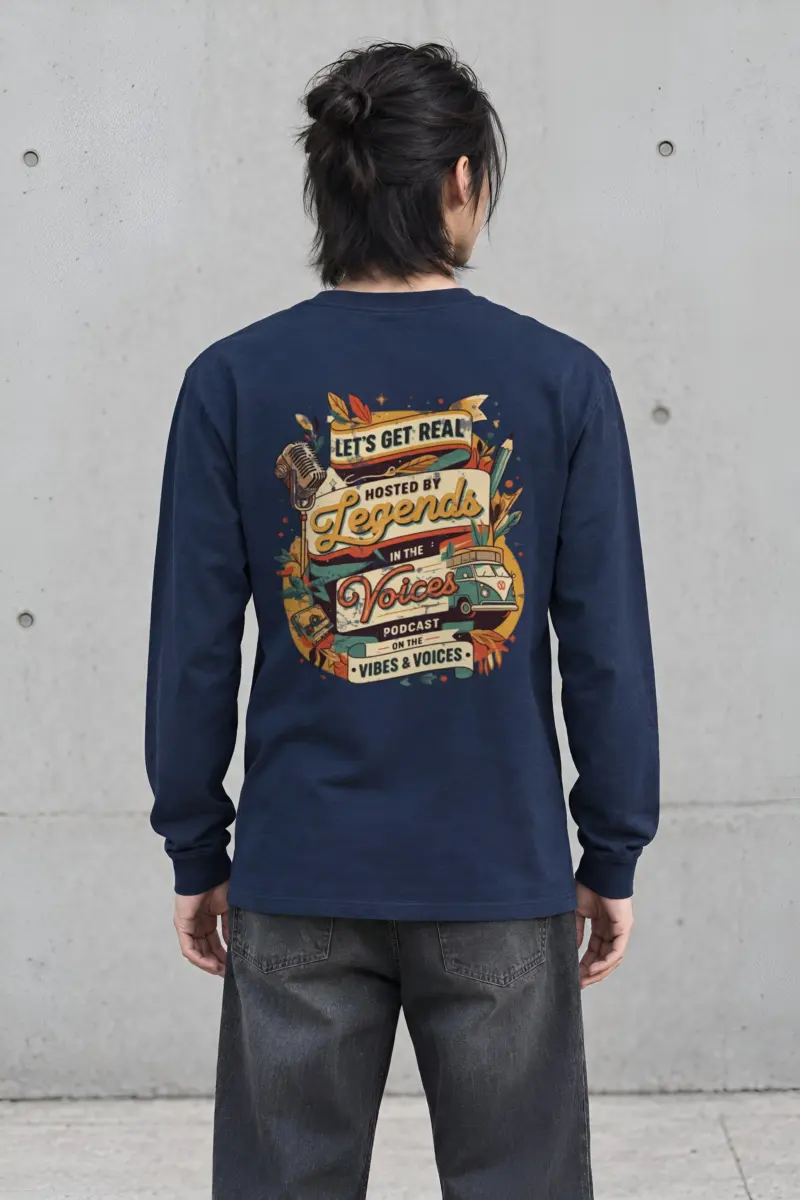"Let's Get Real" Unisex Longsleeve T-shirt