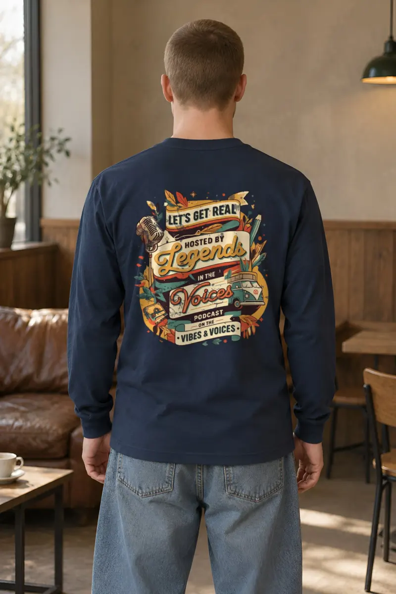 "Let's Get Real" Unisex Longsleeve T-shirt