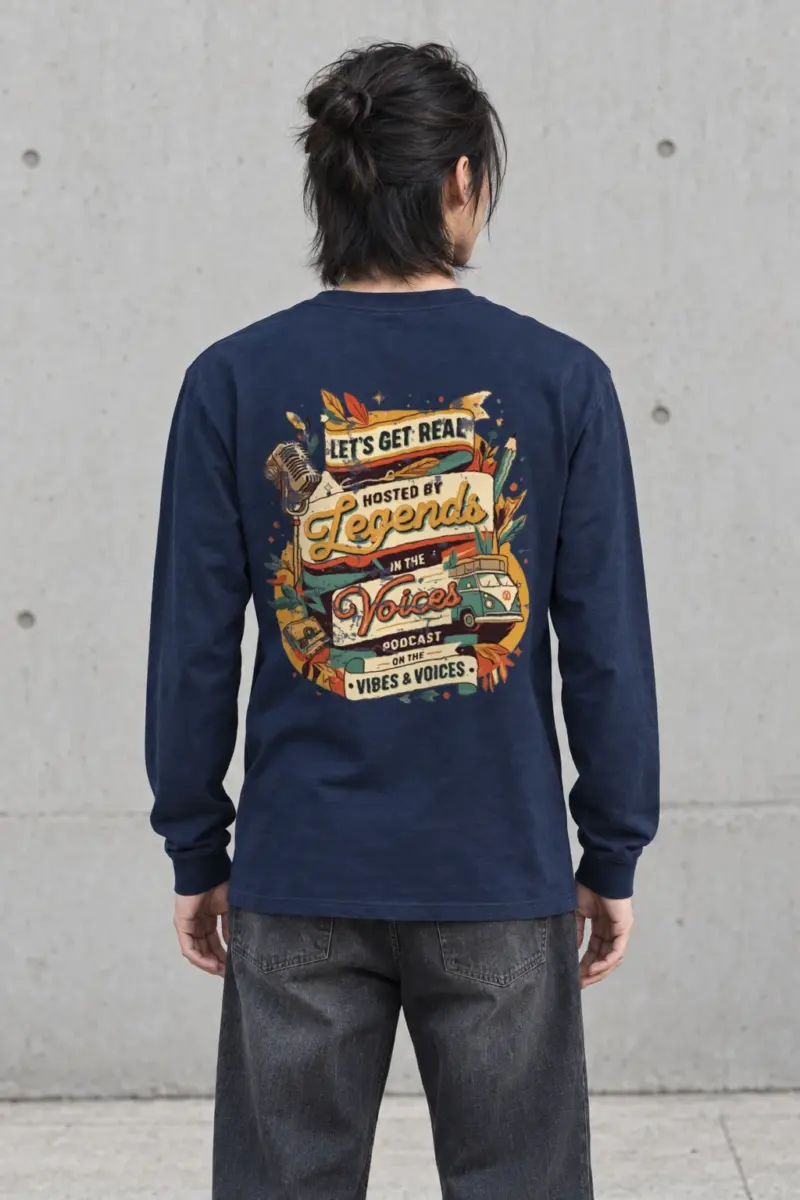 "Let's Get Real" Unisex Longsleeve T-shirt