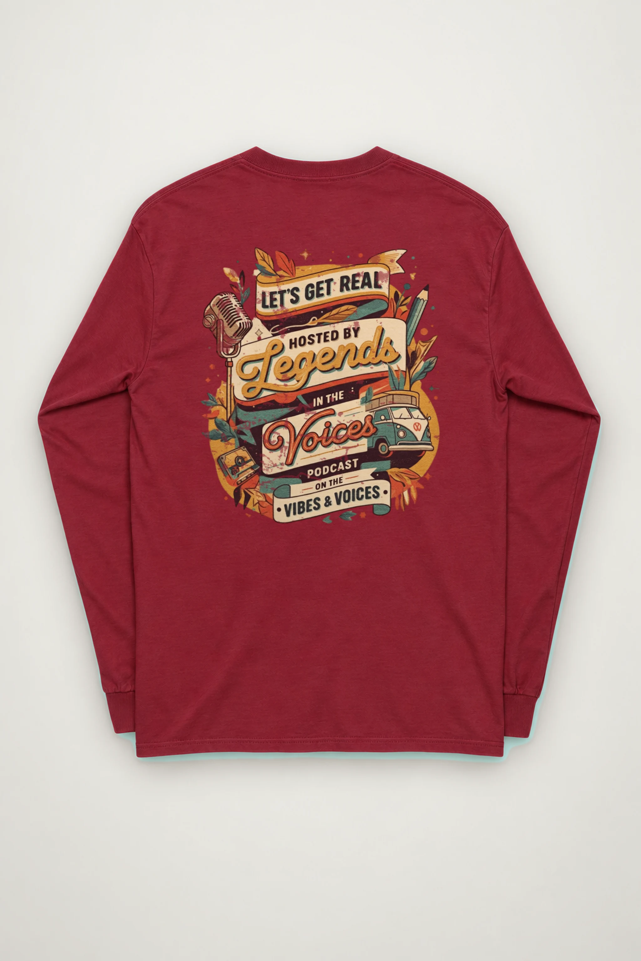 "Let's Get Real" Unisex Longsleeve T-shirt