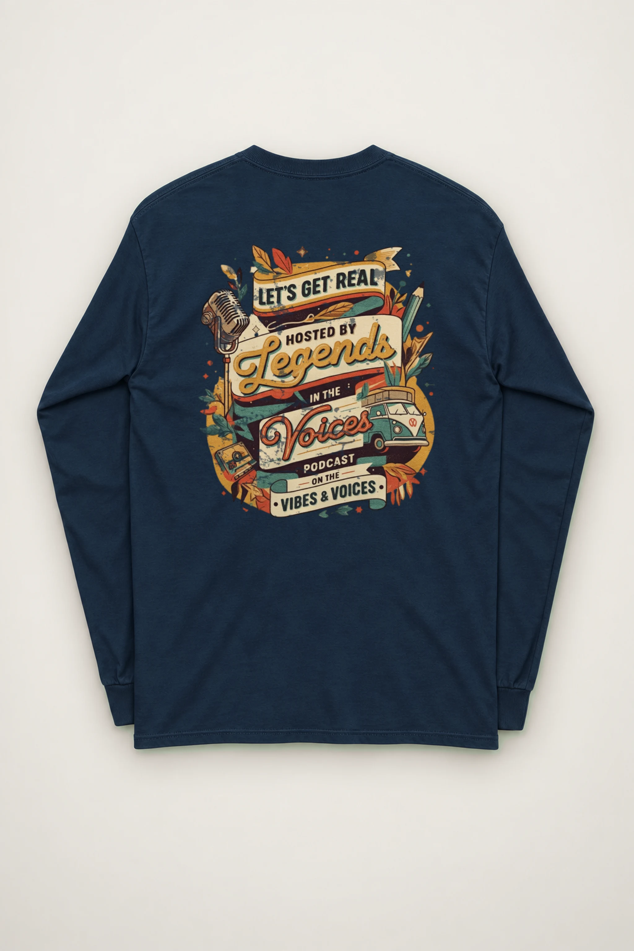 "Let's Get Real" Unisex Longsleeve T-shirt