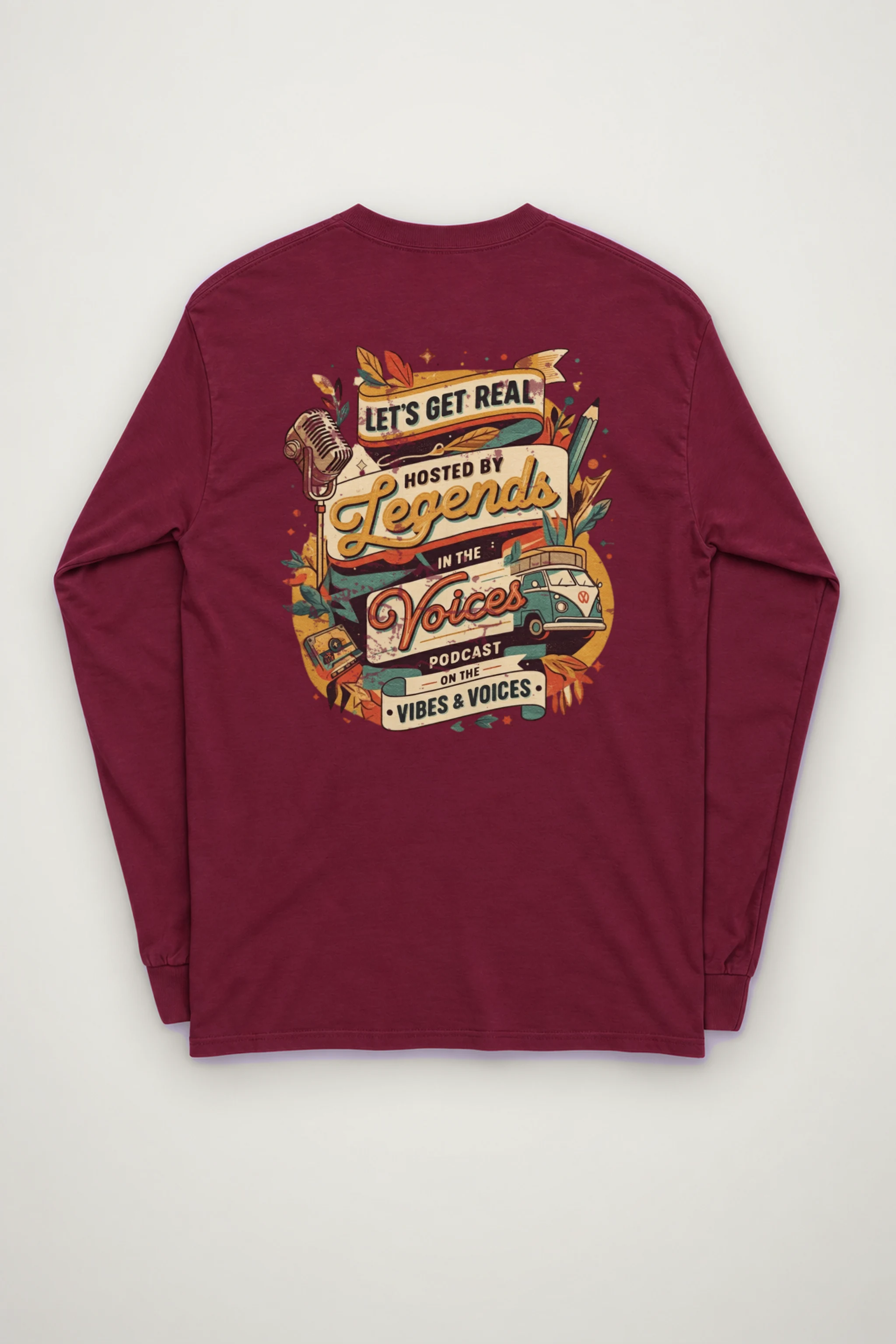 "Let's Get Real" Unisex Longsleeve T-shirt