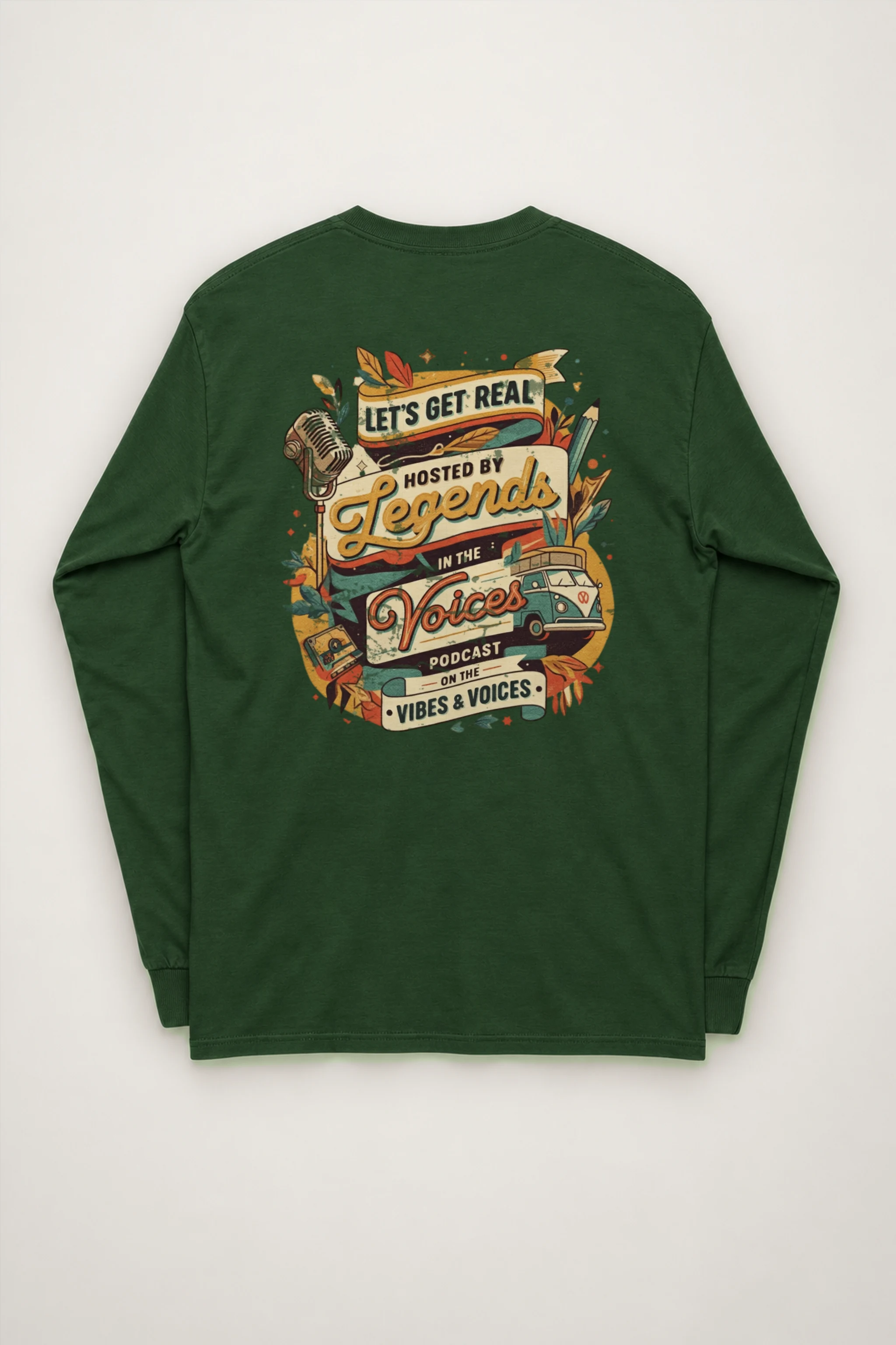 "Let's Get Real" Unisex Longsleeve T-shirt