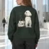 "Let’s Go Dog" Heavy Blend Unisex Crewneck Sweatshirt | Gildan 18000