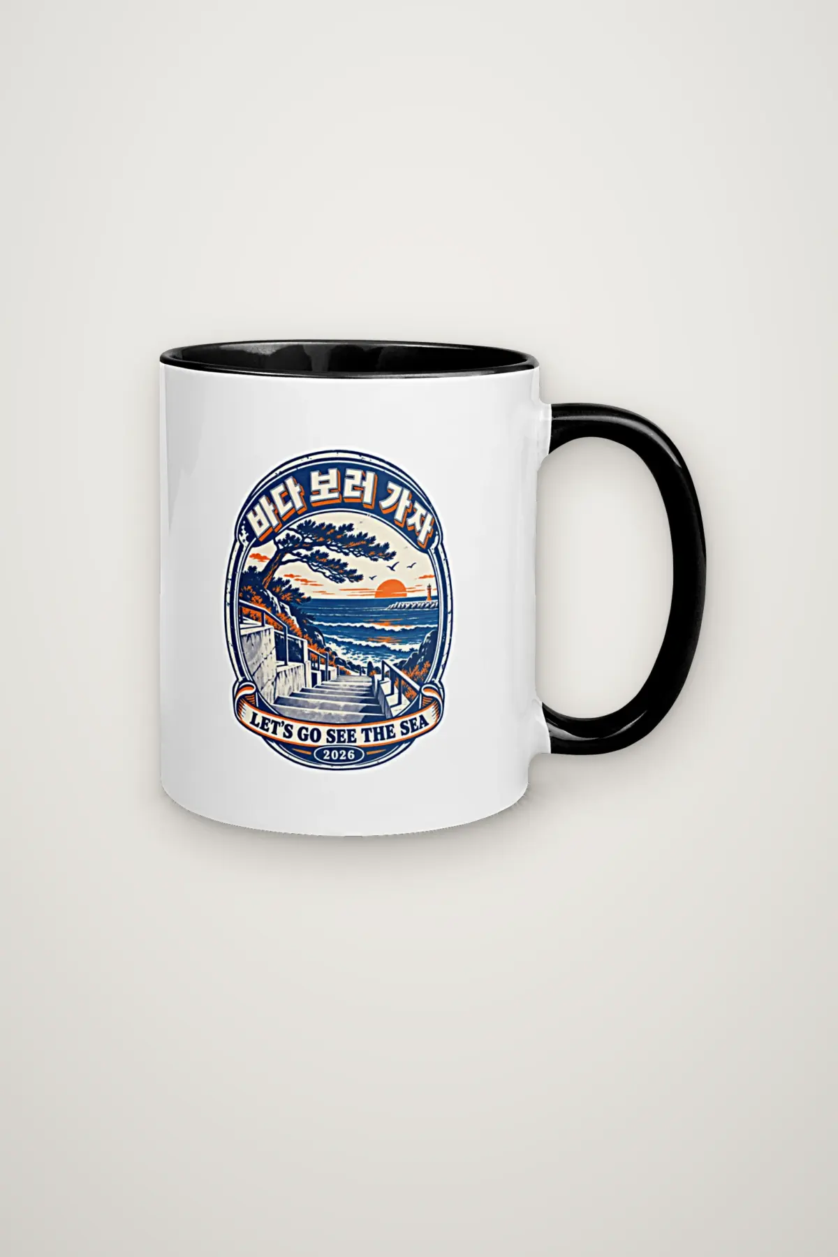 "Let’s Go See the Sea" 11oz Ceramic Mug