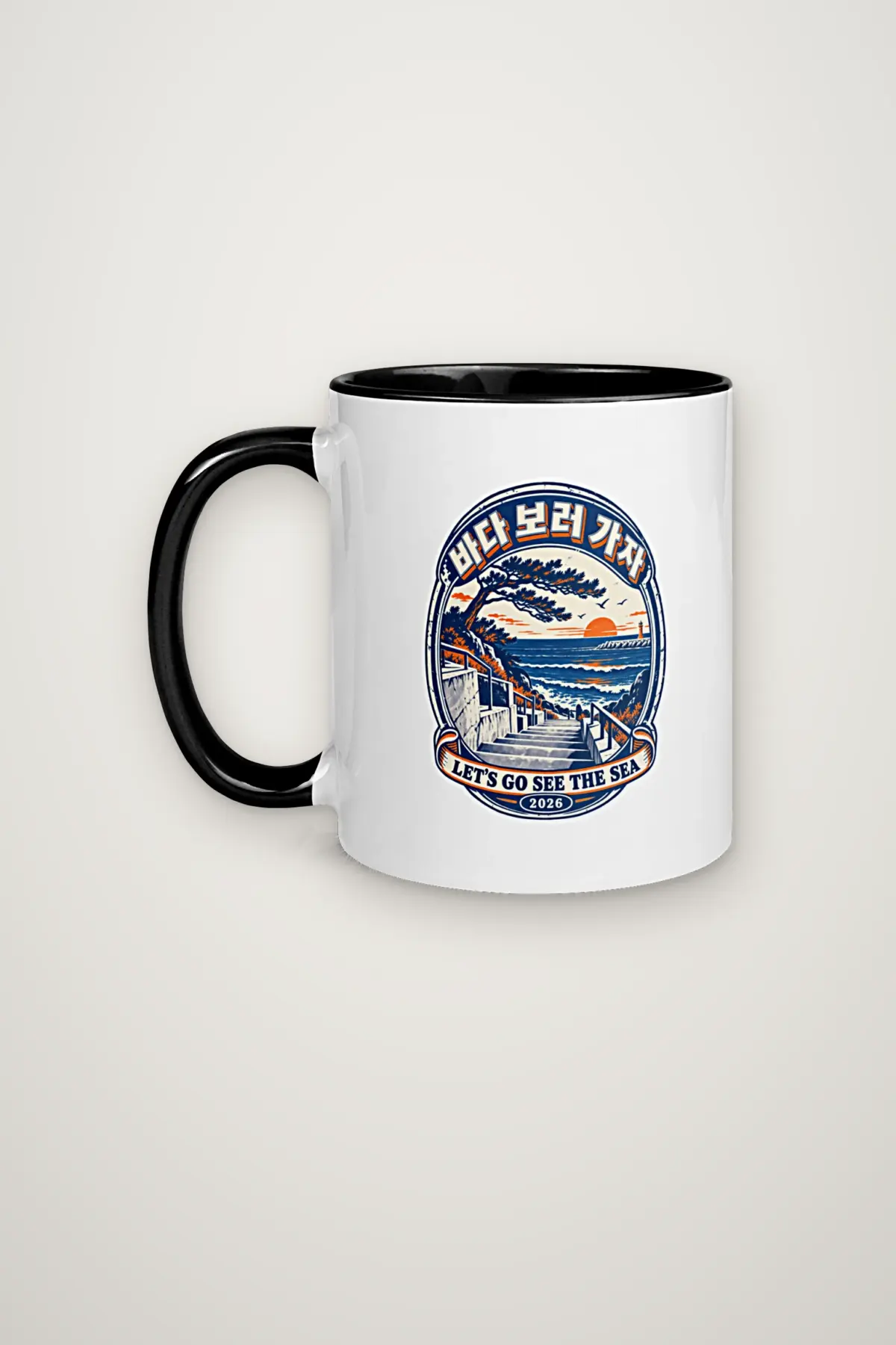 "Let’s Go See the Sea" 11oz Ceramic Mug