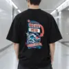 "Let's Go See the Sea" Men's Oversized Heavyweight Crewneck T-Shirt