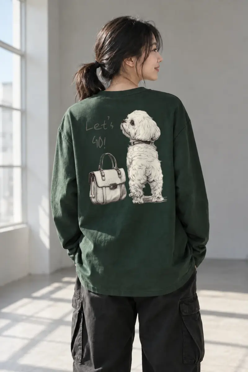 “Let’s Go” Unisex Longsleeve T-shirt | Gildan 2400