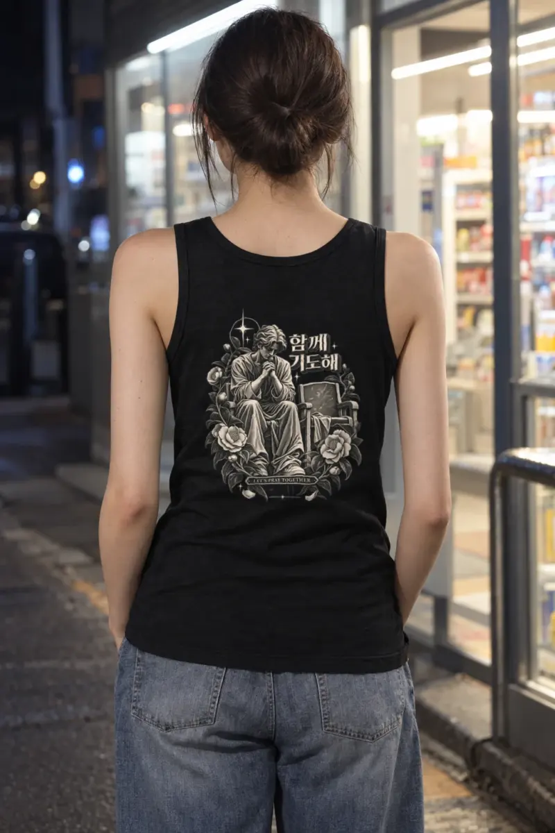 "Let's Pray Together" Unisex Jersey Tank