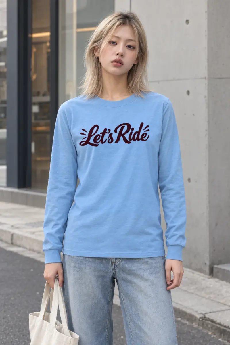 "Let's Ride" Unisex Longsleeve T-shirt