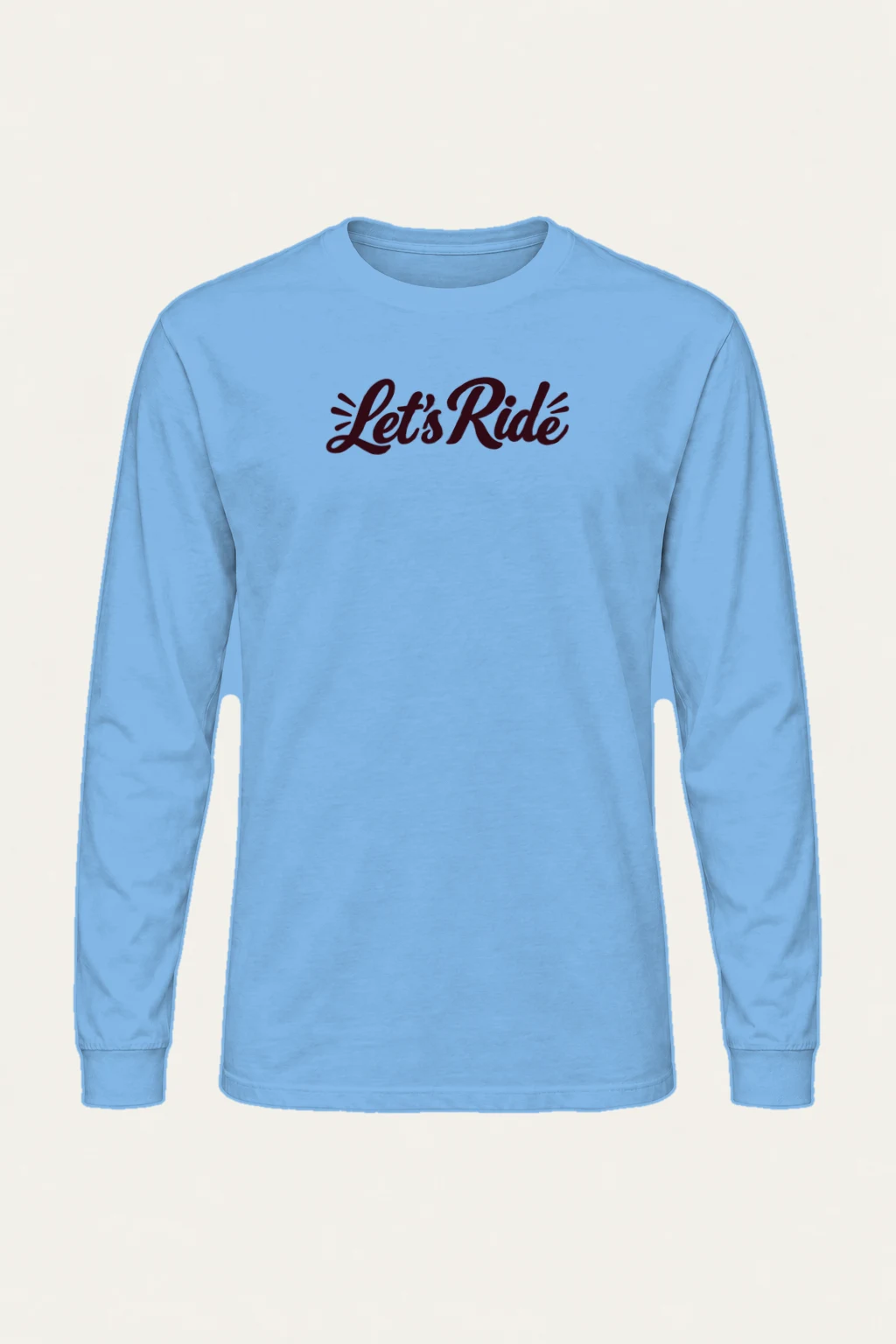"Let's Ride" Unisex Longsleeve T-shirt | Gildan 2400