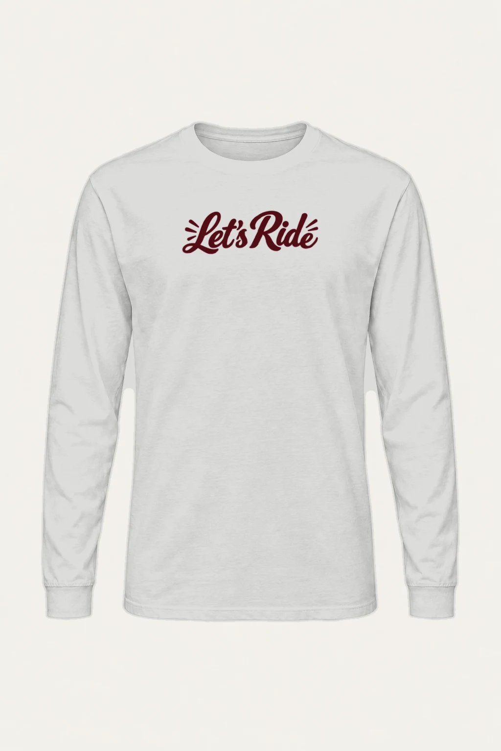 "Let's Ride" Unisex Longsleeve T-shirt | Gildan 2400