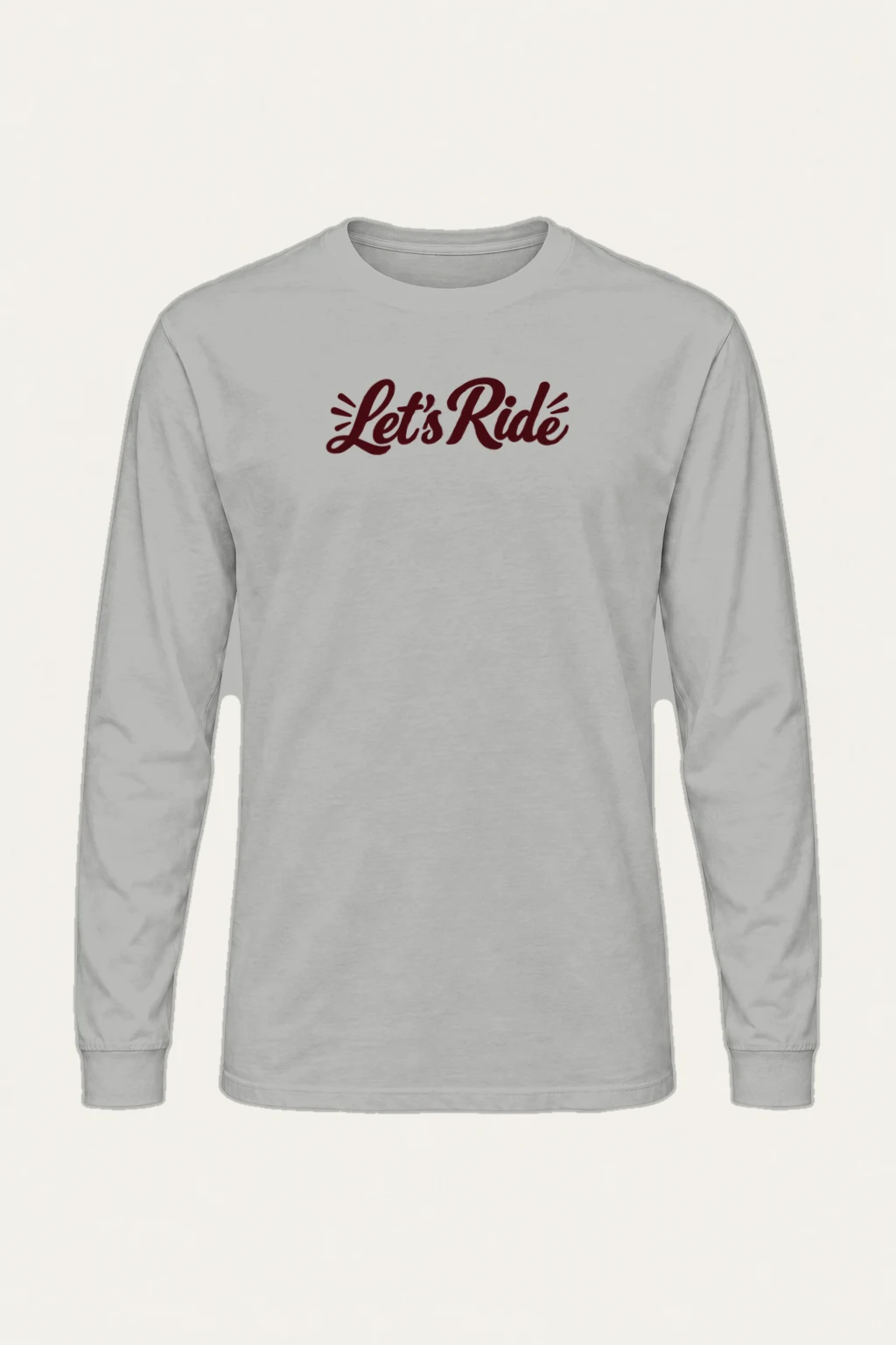 "Let's Ride" Unisex Longsleeve T-shirt | Gildan 2400