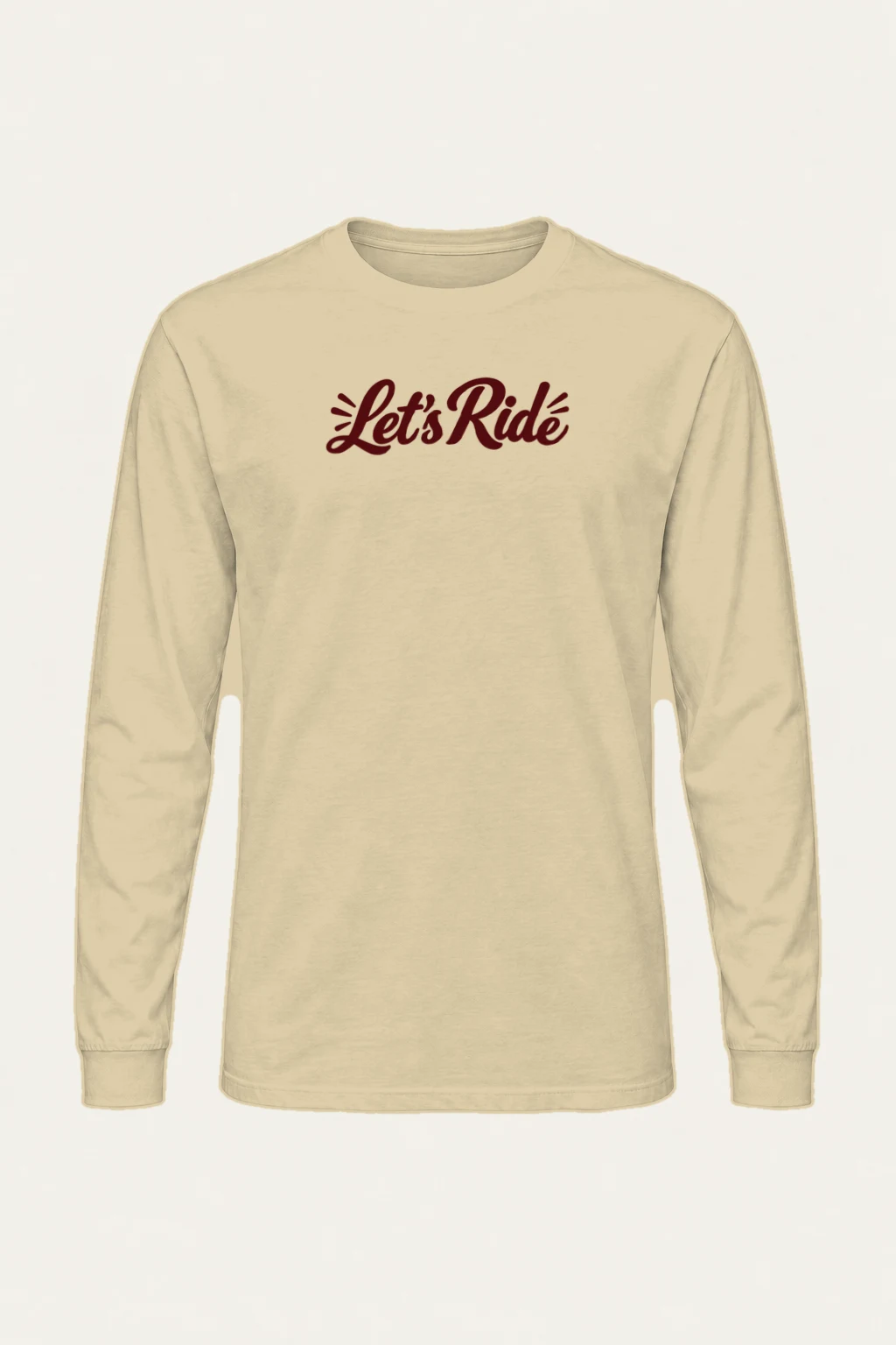 "Let's Ride" Unisex Longsleeve T-shirt | Gildan 2400