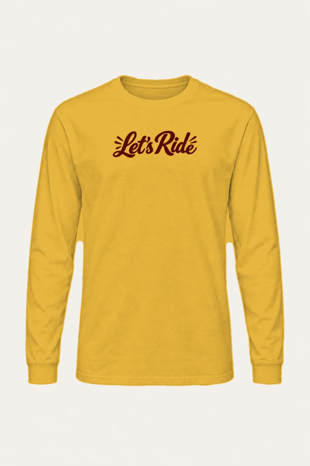 "Let's Ride" Unisex Longsleeve T-shirt | Gildan 2400