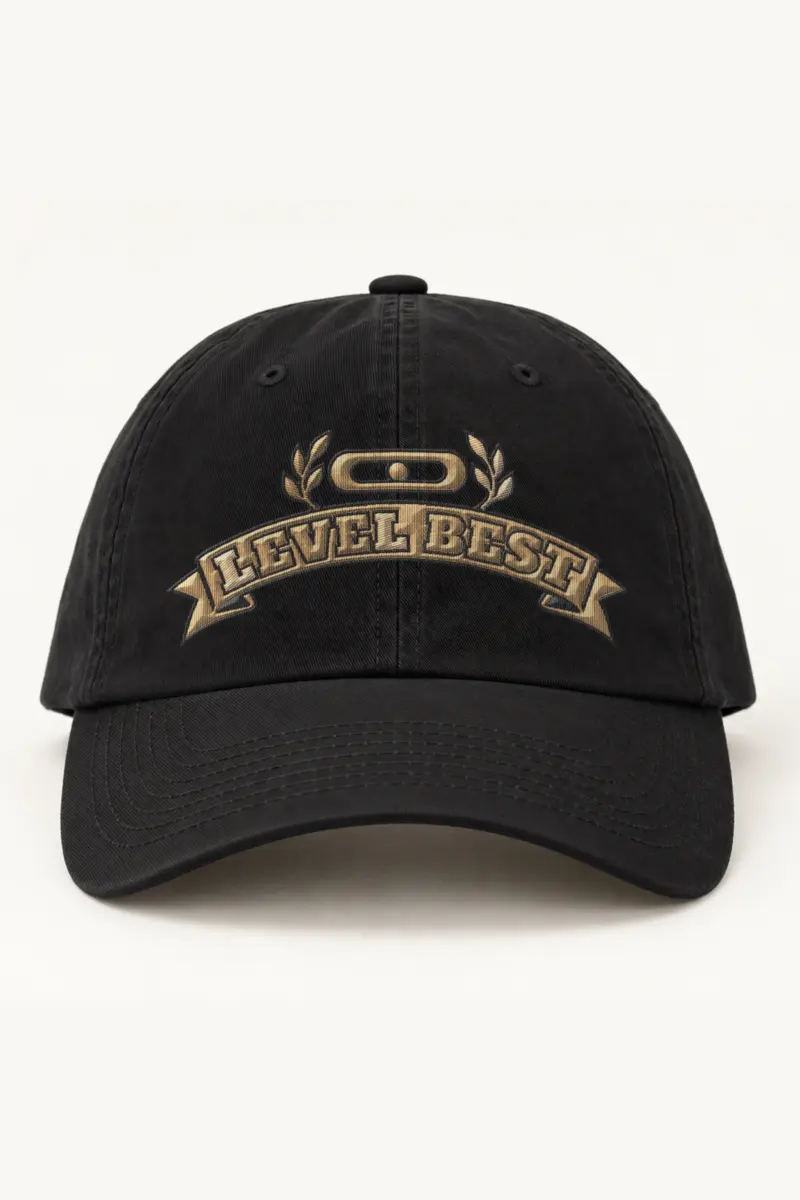 "Level Best" Classic Dad Hat · Embroidered