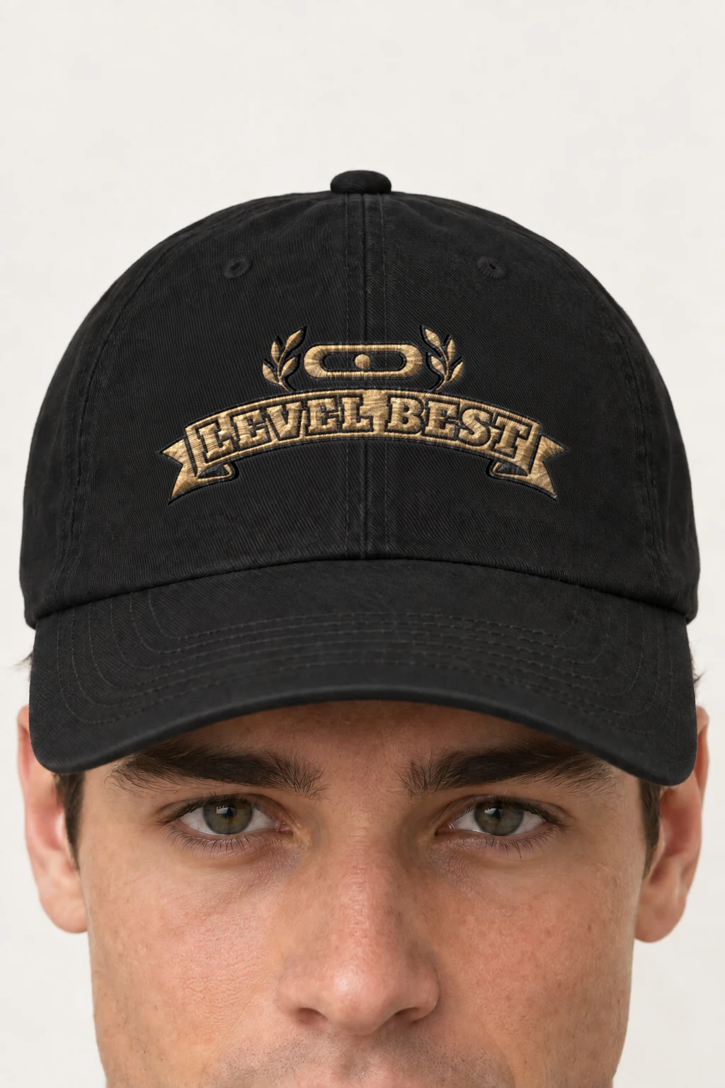"Level Best" Classic Dad Hat · Embroidered | Yupoong 6245CM