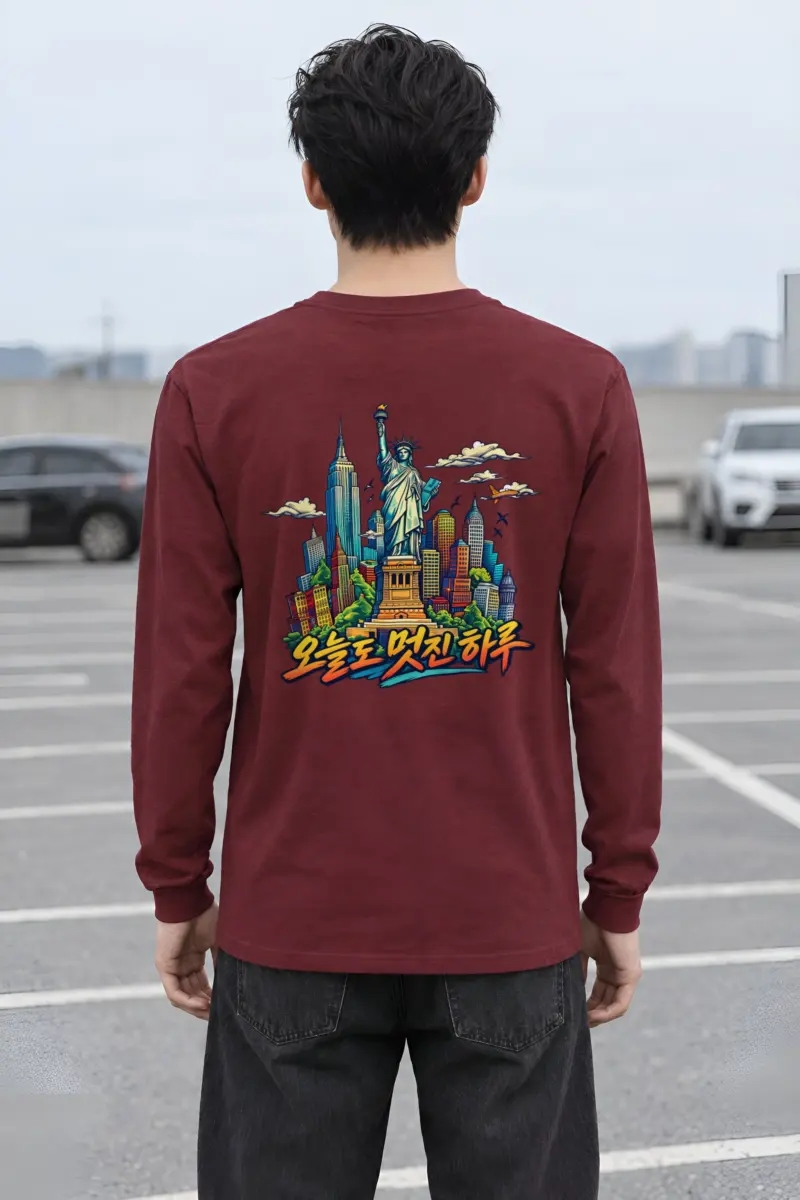"Liberty City Glow" Unisex Longsleeve T-shirt