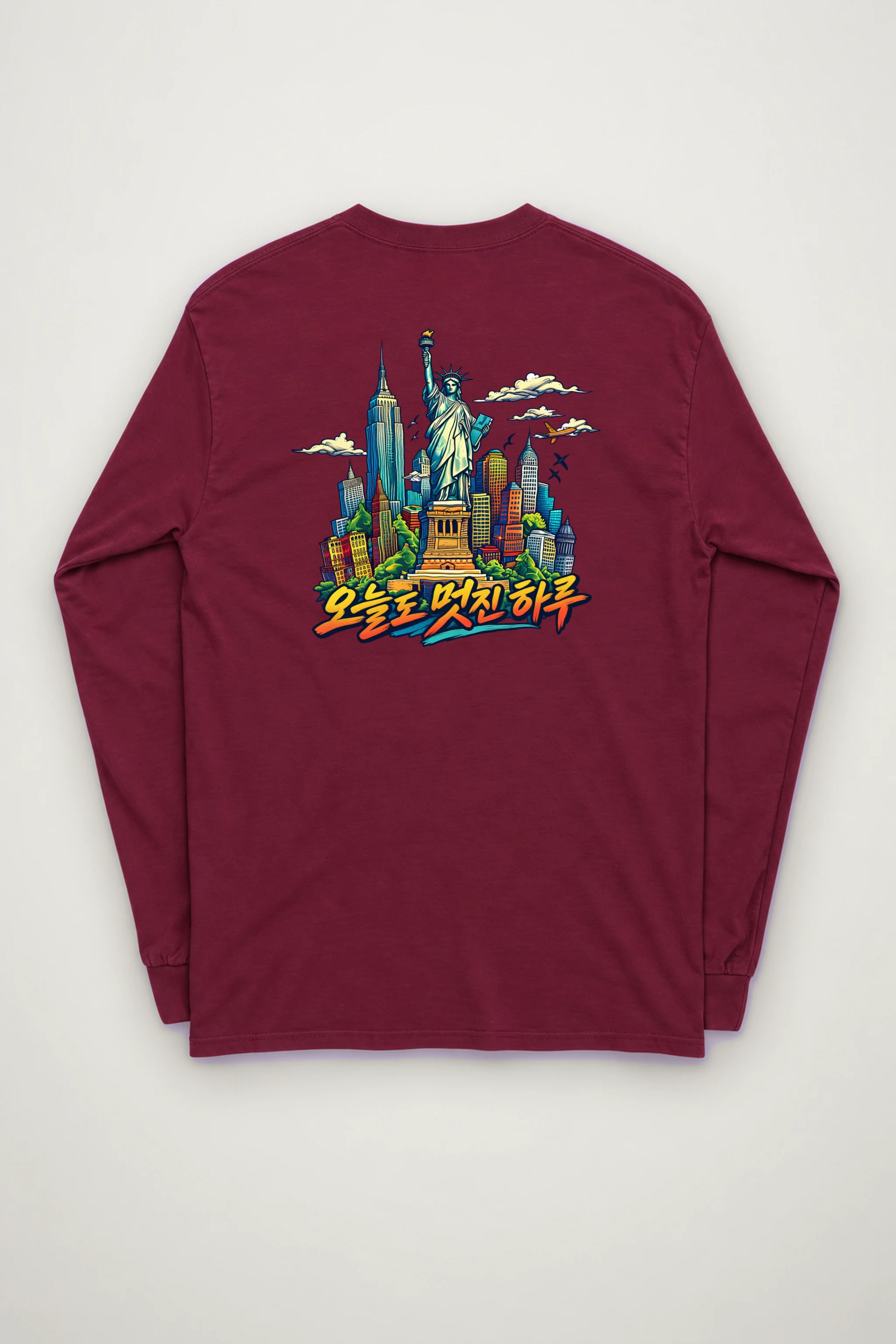 "Liberty City Glow" Unisex Longsleeve T-shirt