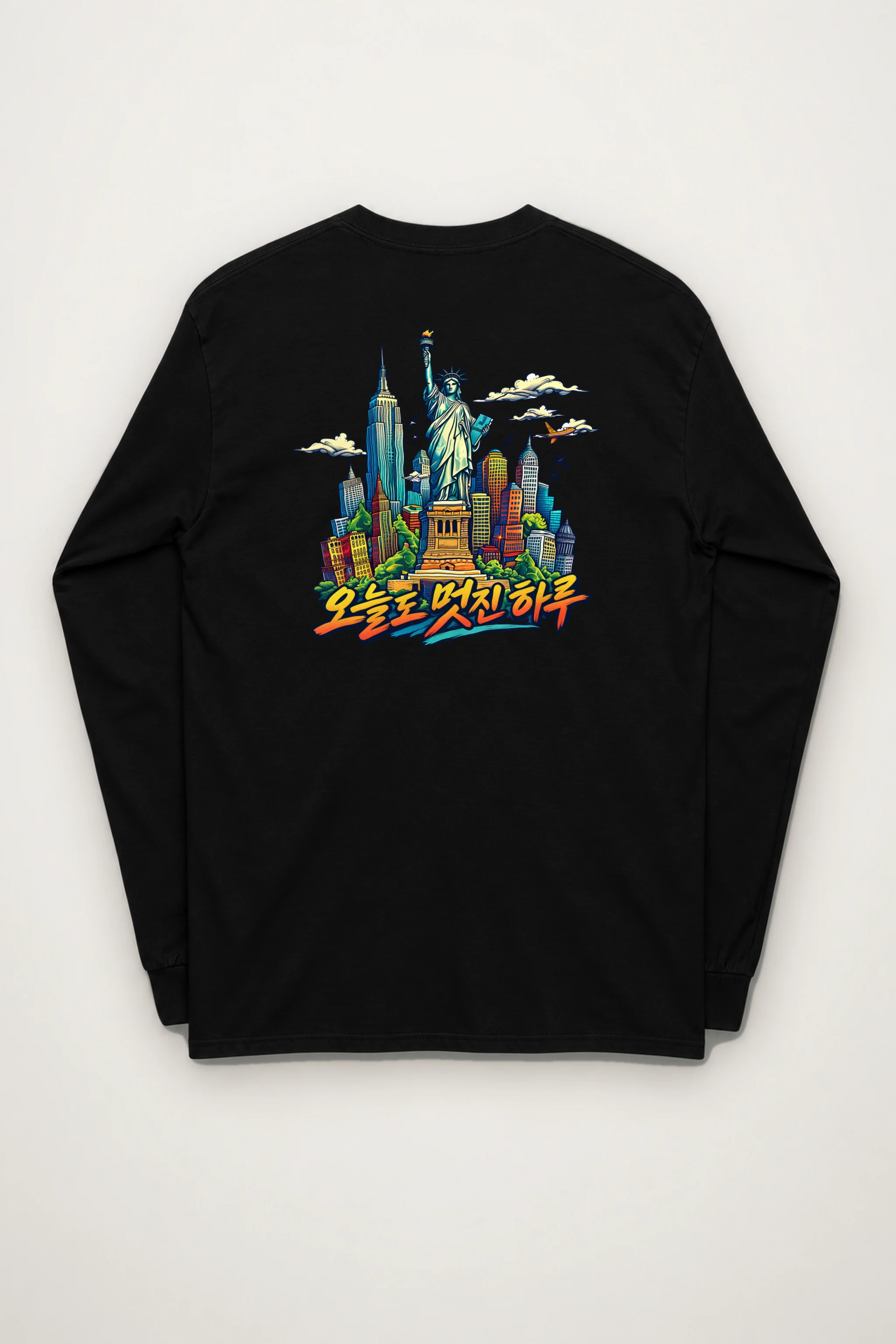 "Liberty City Glow" Unisex Longsleeve T-shirt