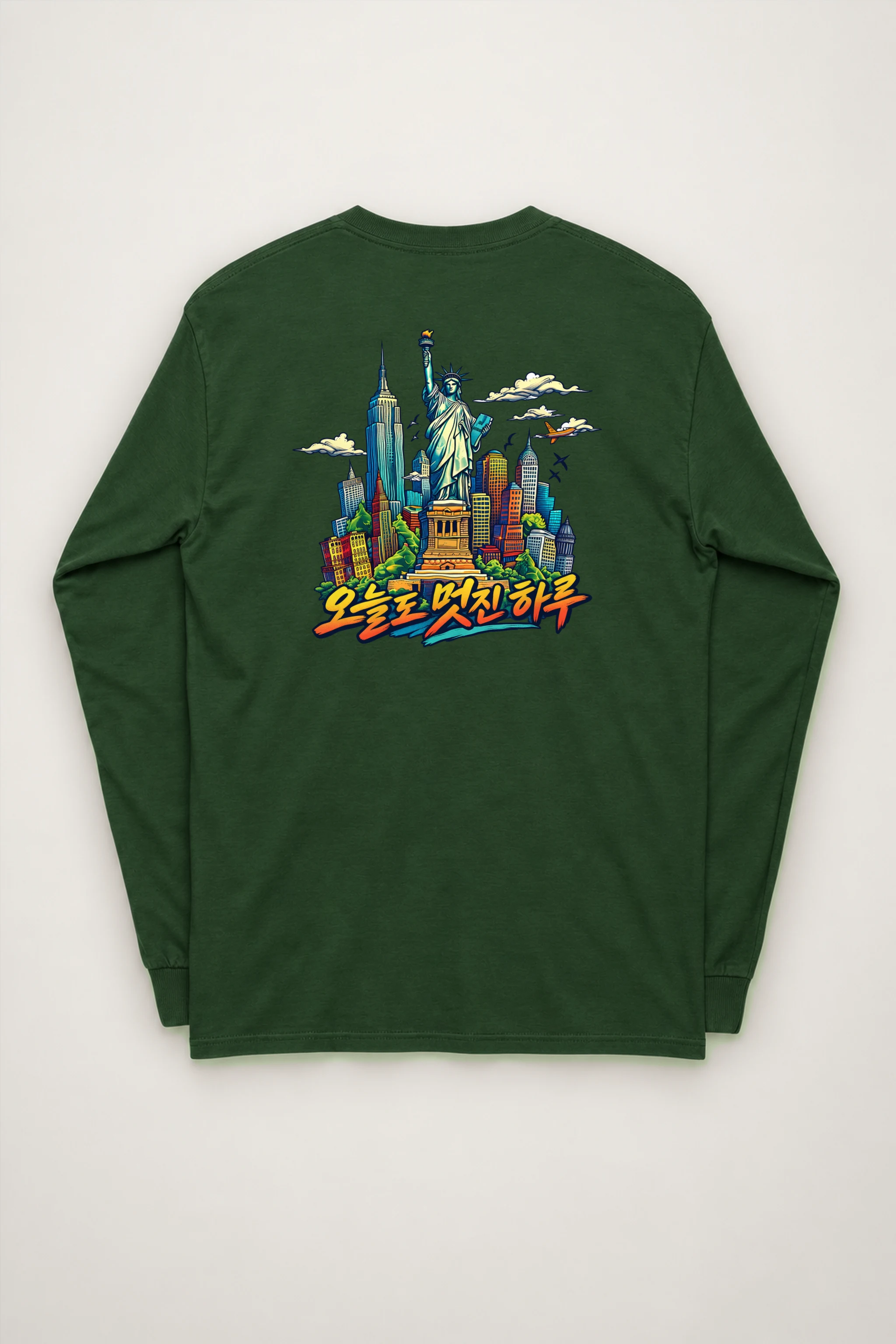 "Liberty City Glow" Unisex Longsleeve T-shirt
