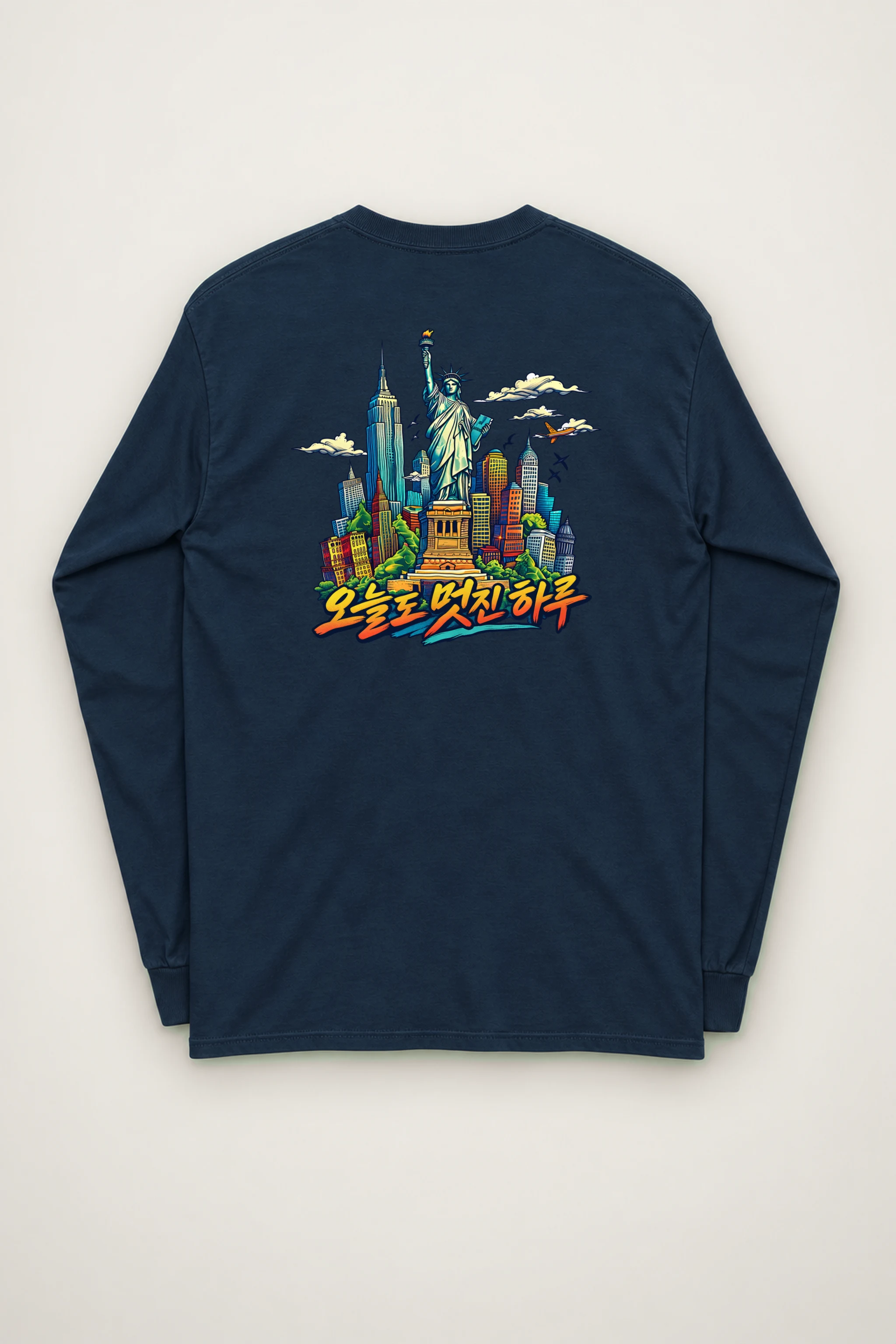 "Liberty City Glow" Unisex Longsleeve T-shirt