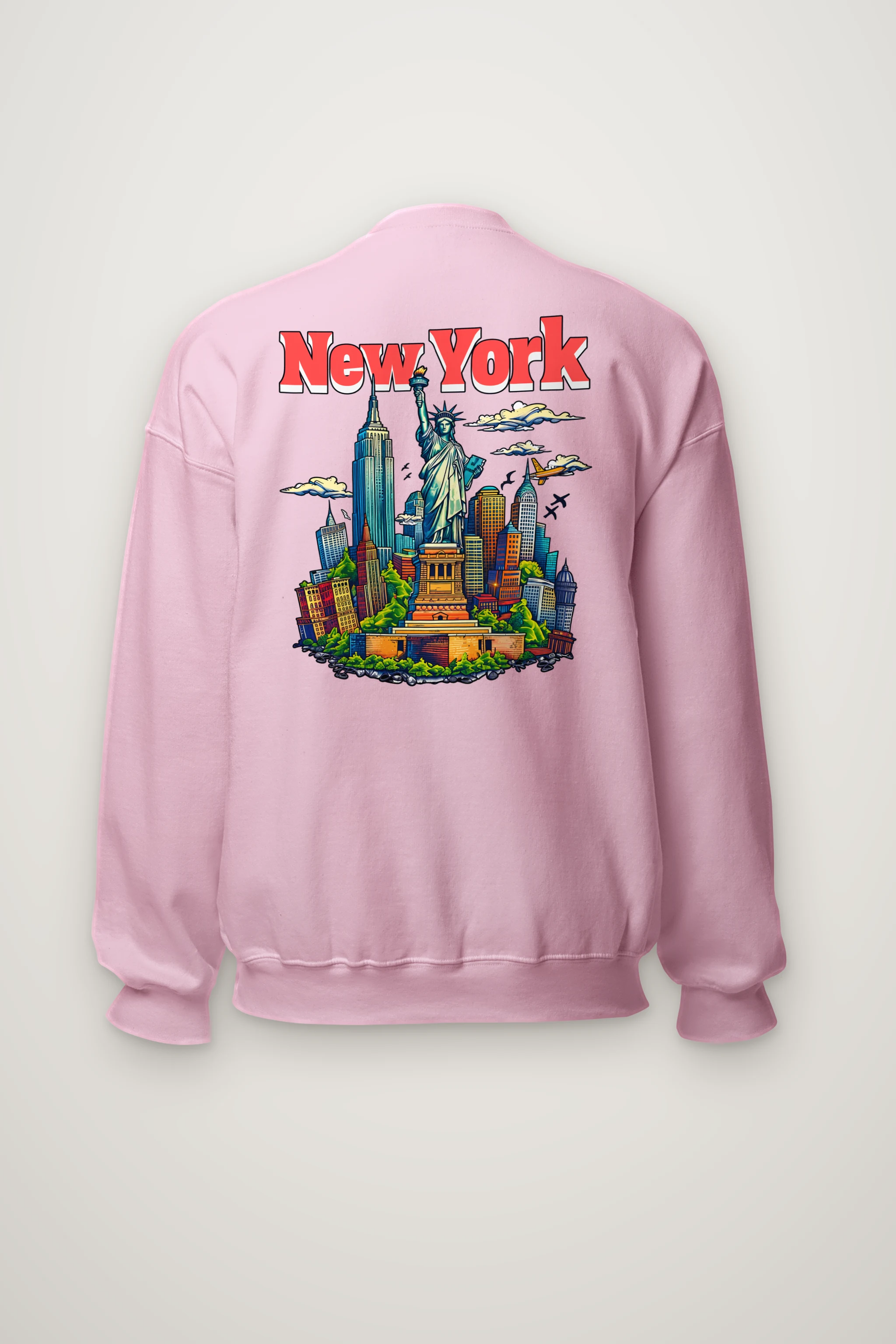 "Liberty City Pop" Heavy Blend Unisex Crewneck Sweatshirt
