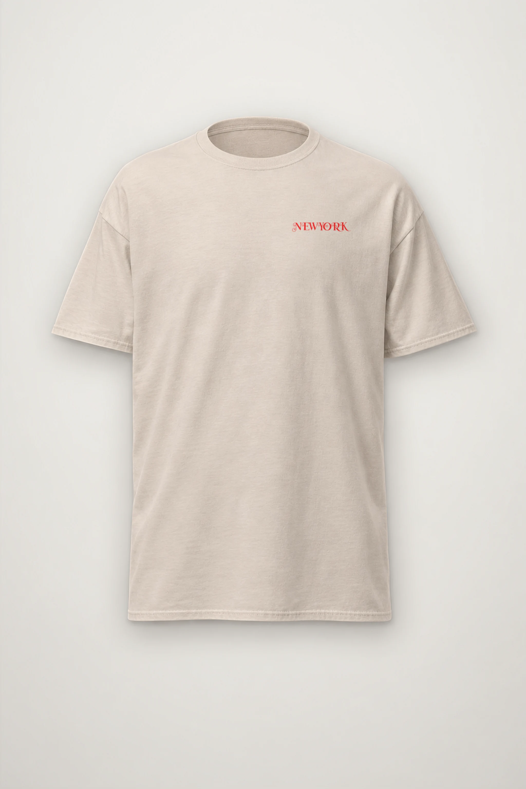 "Liberty Coordinates" Heavyweight Unisex Crewneck T-shirt