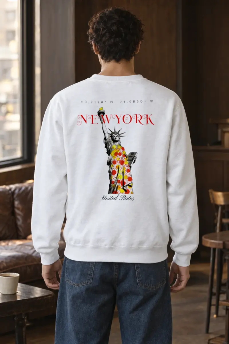 "Liberty In Color" Heavy Blend Unisex Crewneck Sweatshirt | Gildan 18000